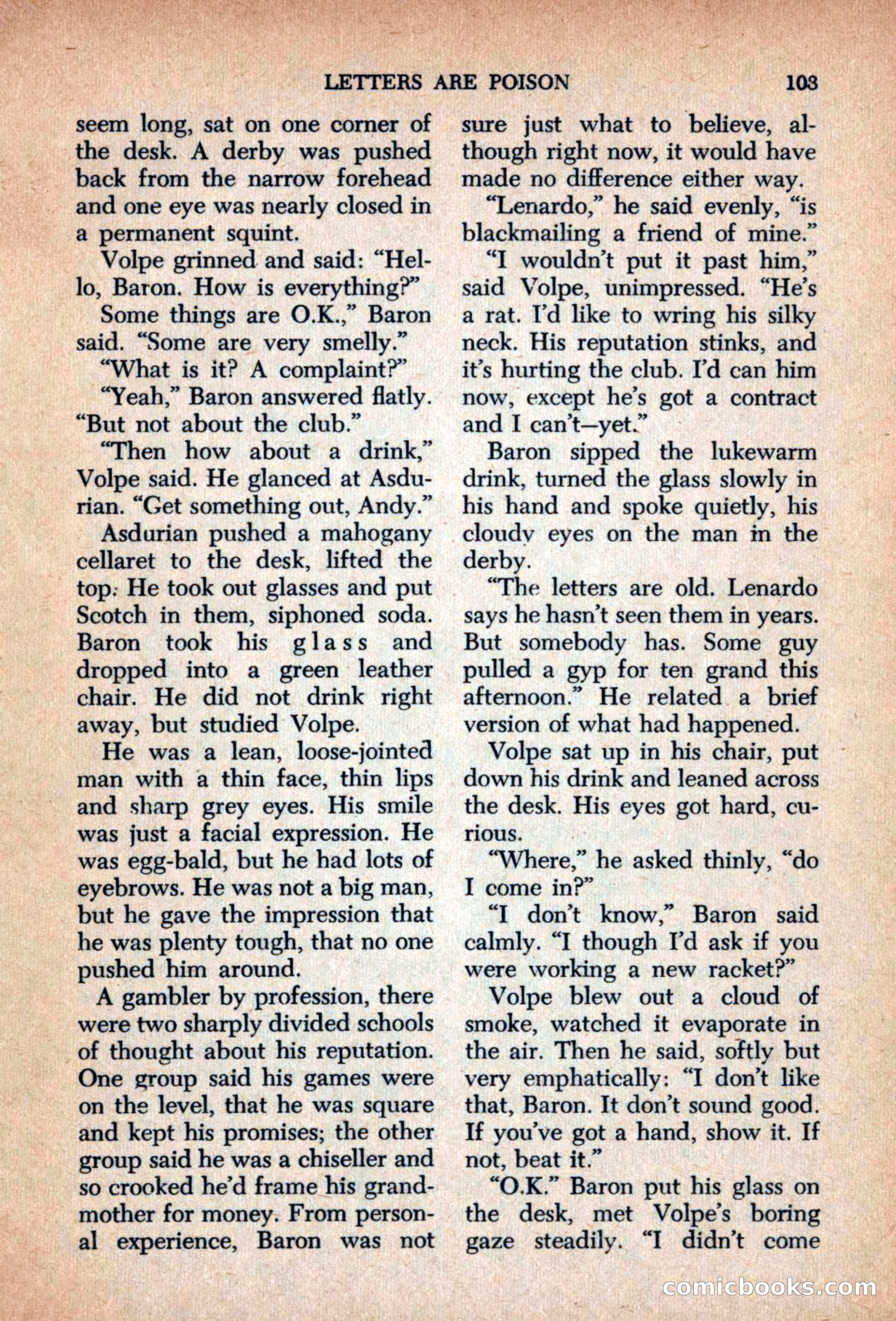 The Saint Mystery Magazine, September 1963 — page 105 of 132