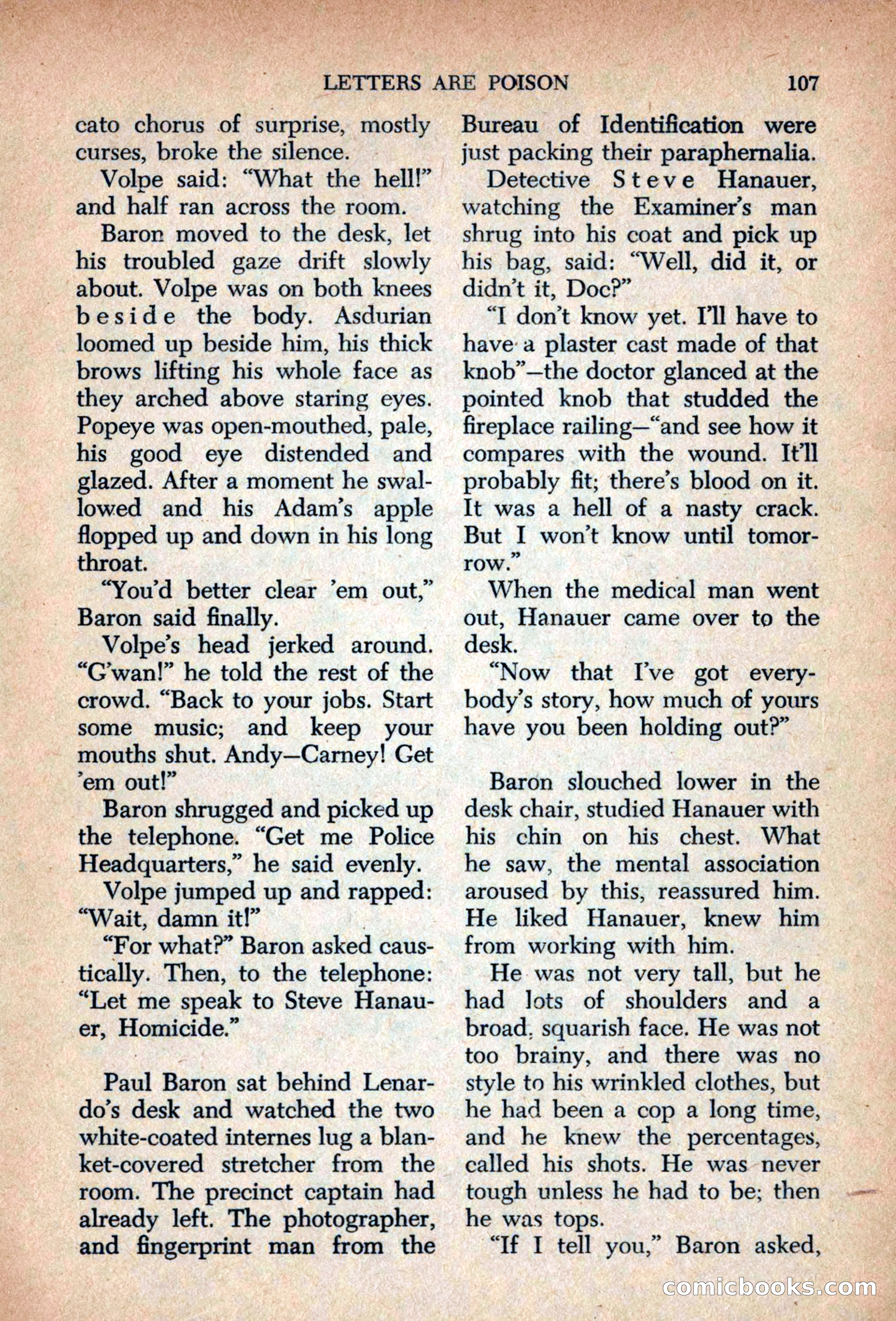 The Saint Mystery Magazine, September 1963 — page 109 of 132