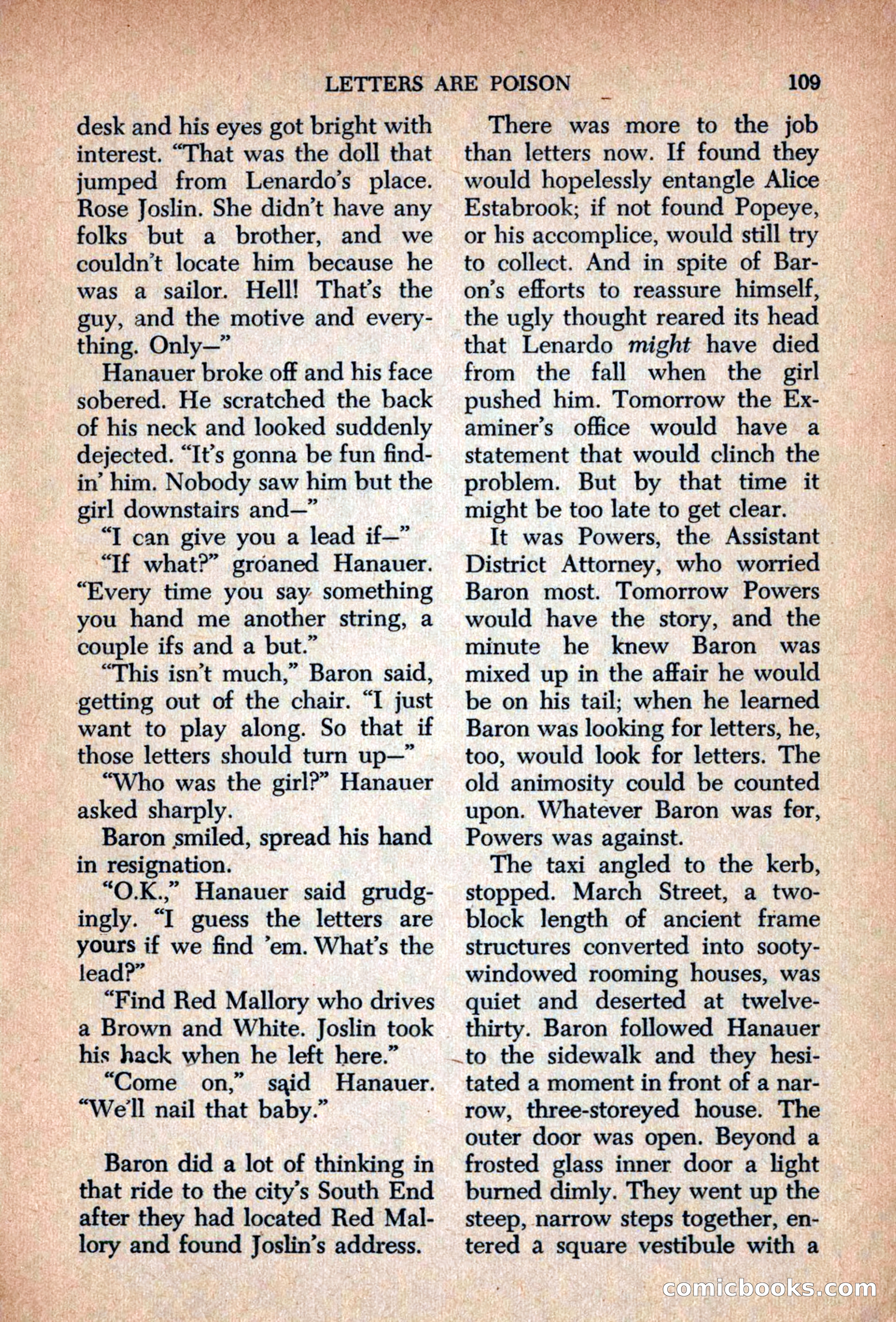 The Saint Mystery Magazine, September 1963 — page 111 of 132