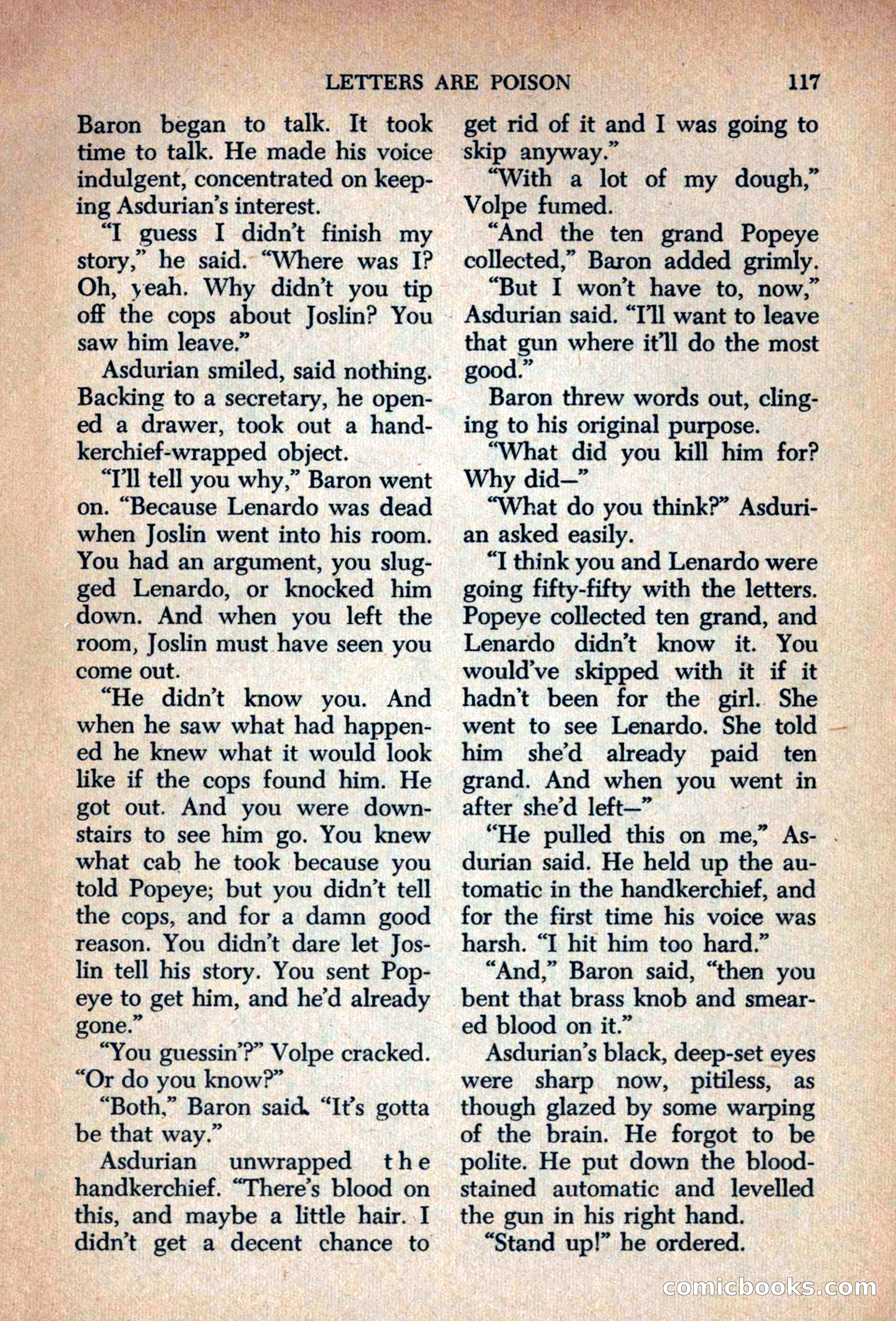The Saint Mystery Magazine, September 1963 — page 119 of 132
