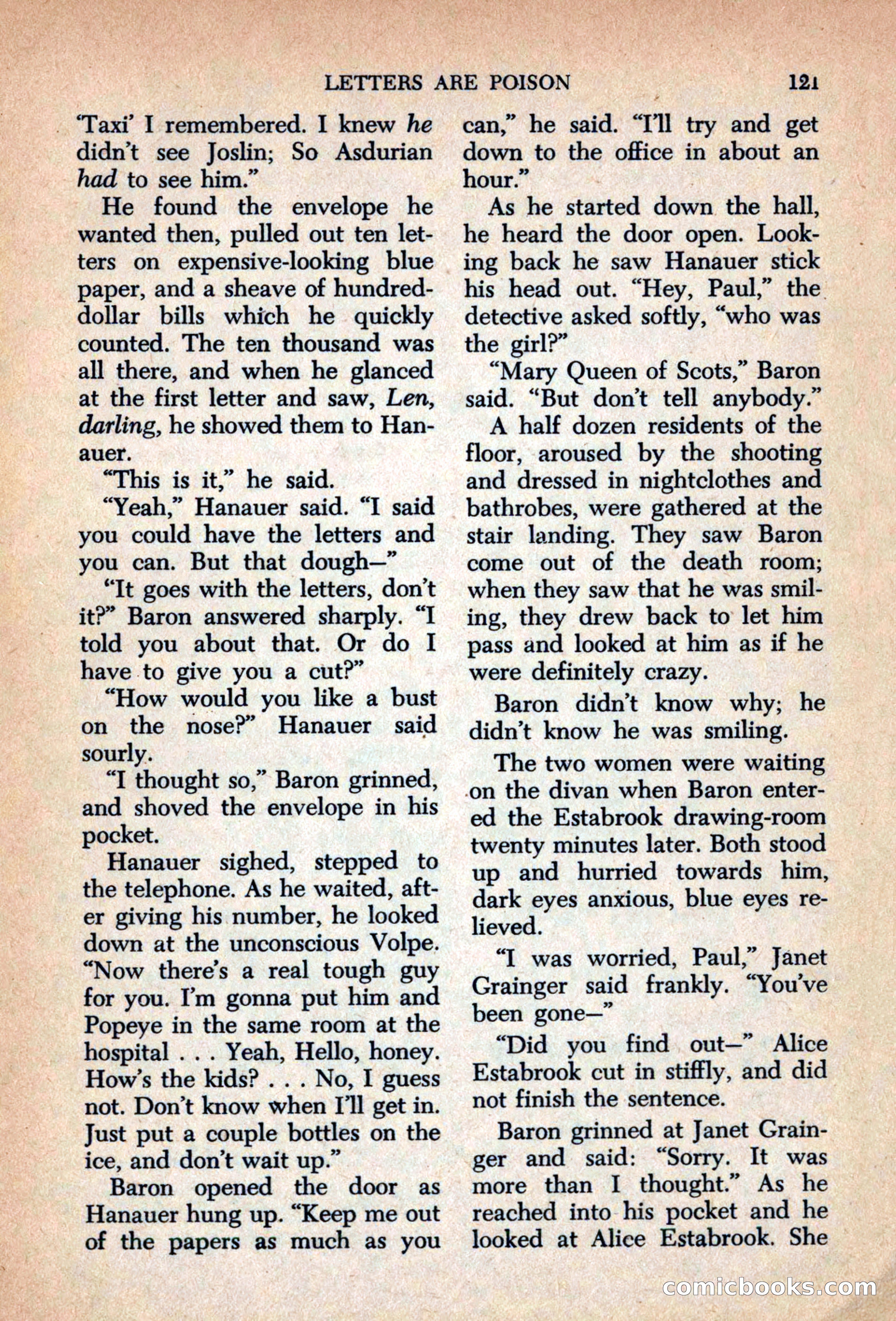The Saint Mystery Magazine, September 1963 — page 123 of 132