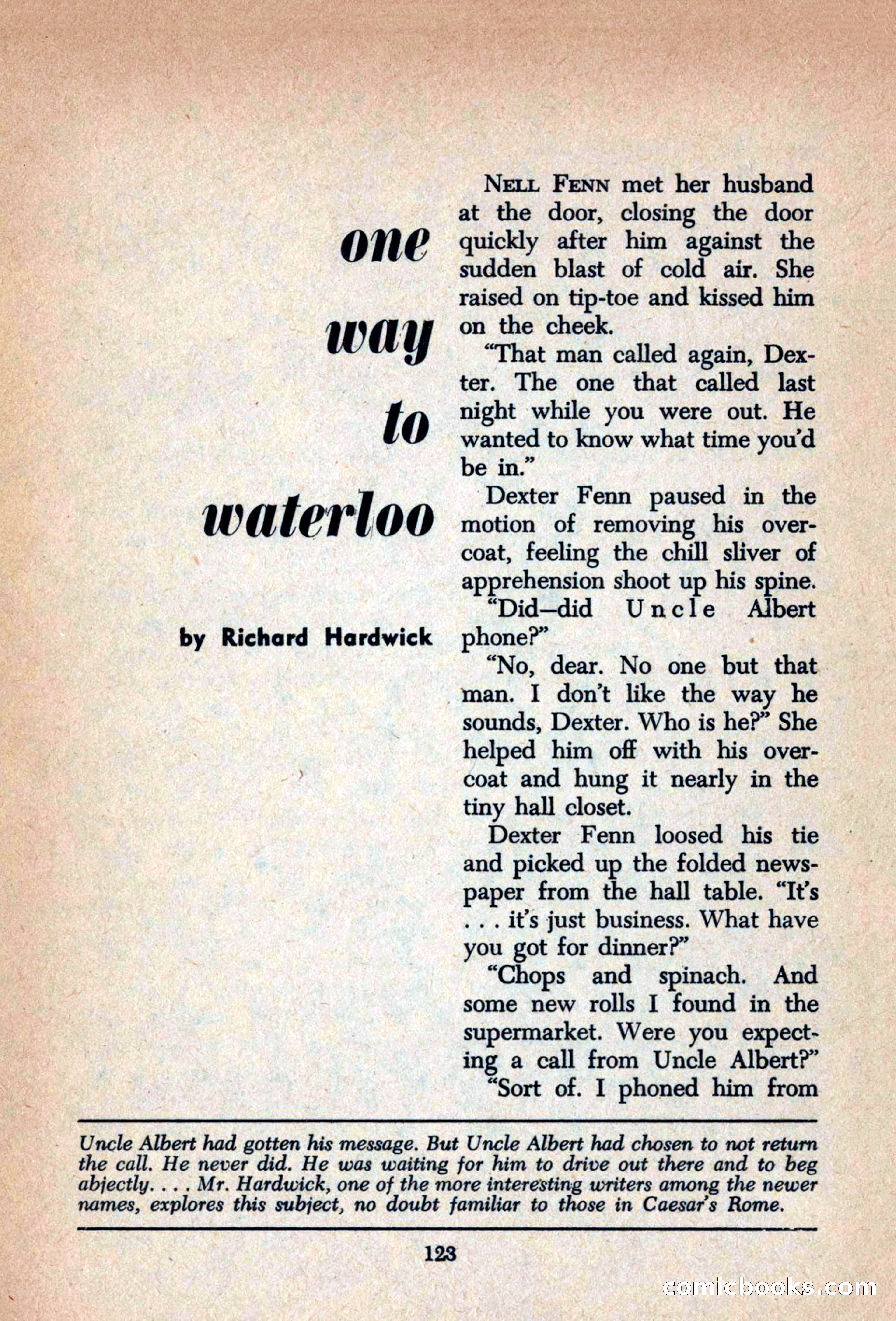 The Saint Mystery Magazine, September 1963 — page 125 of 132