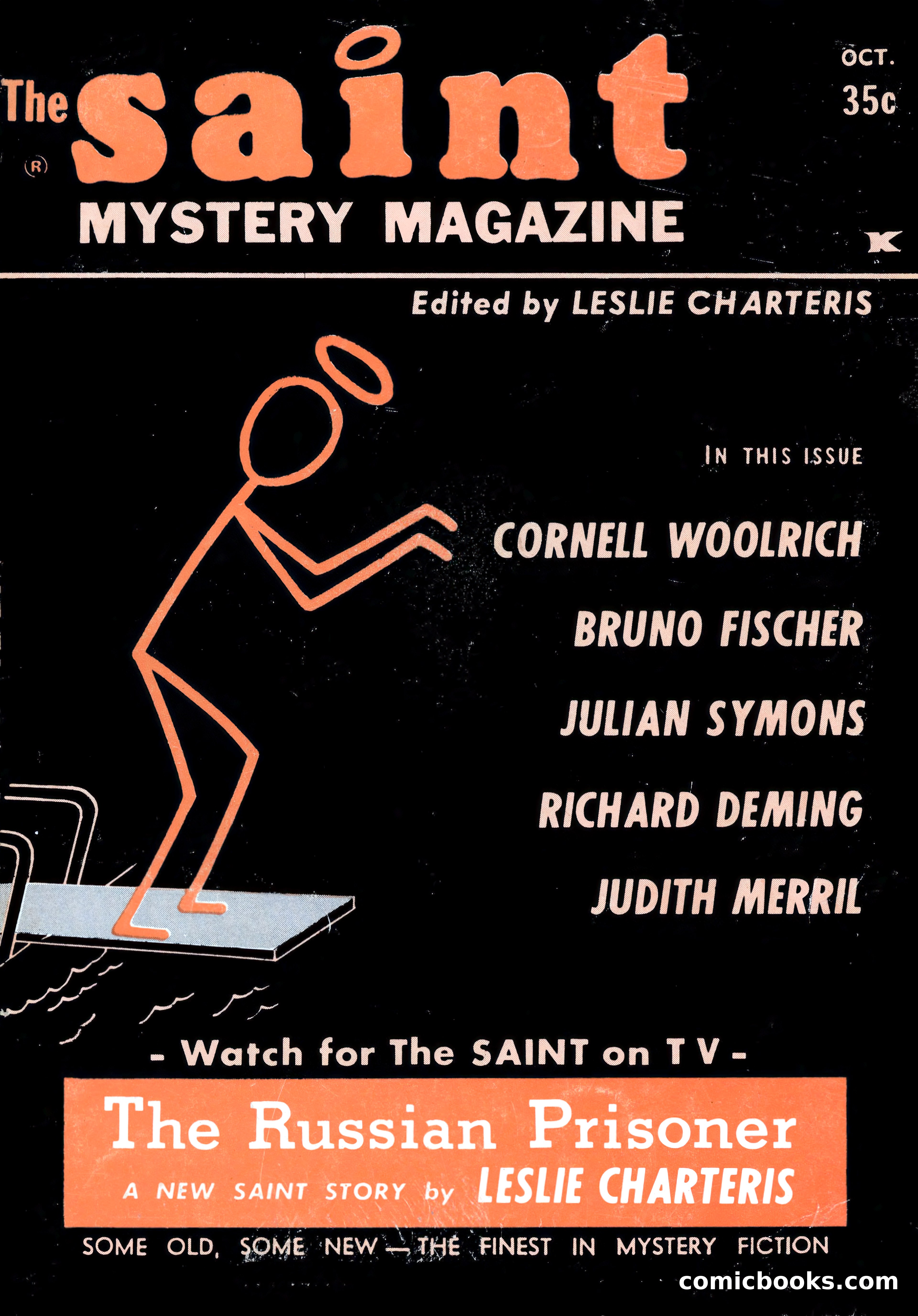 The Saint Mystery Magazine, October 1963 — page 1 of 132