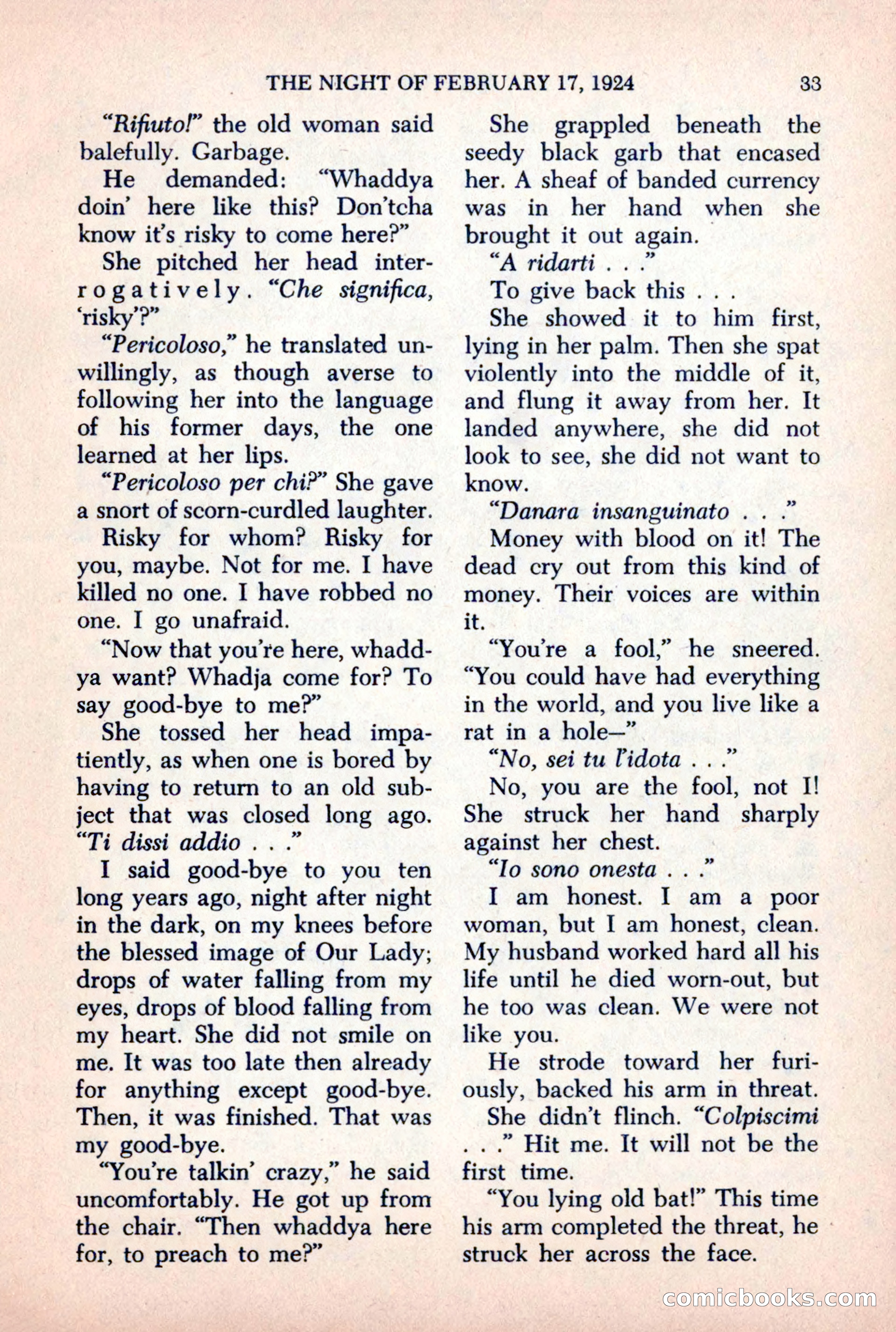 The Saint Mystery Magazine, October 1963 — page 35 of 132