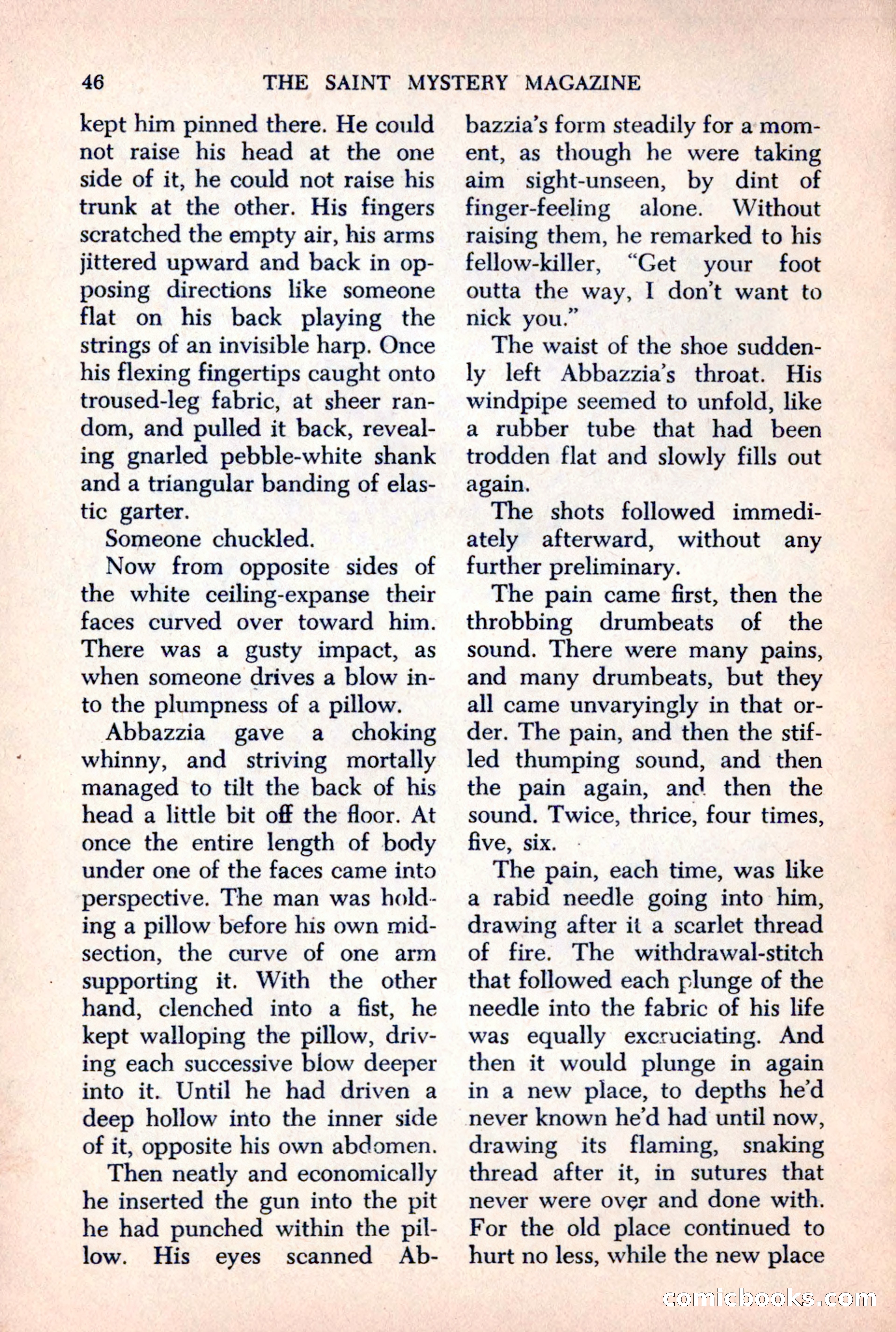 The Saint Mystery Magazine, October 1963 — page 48 of 132