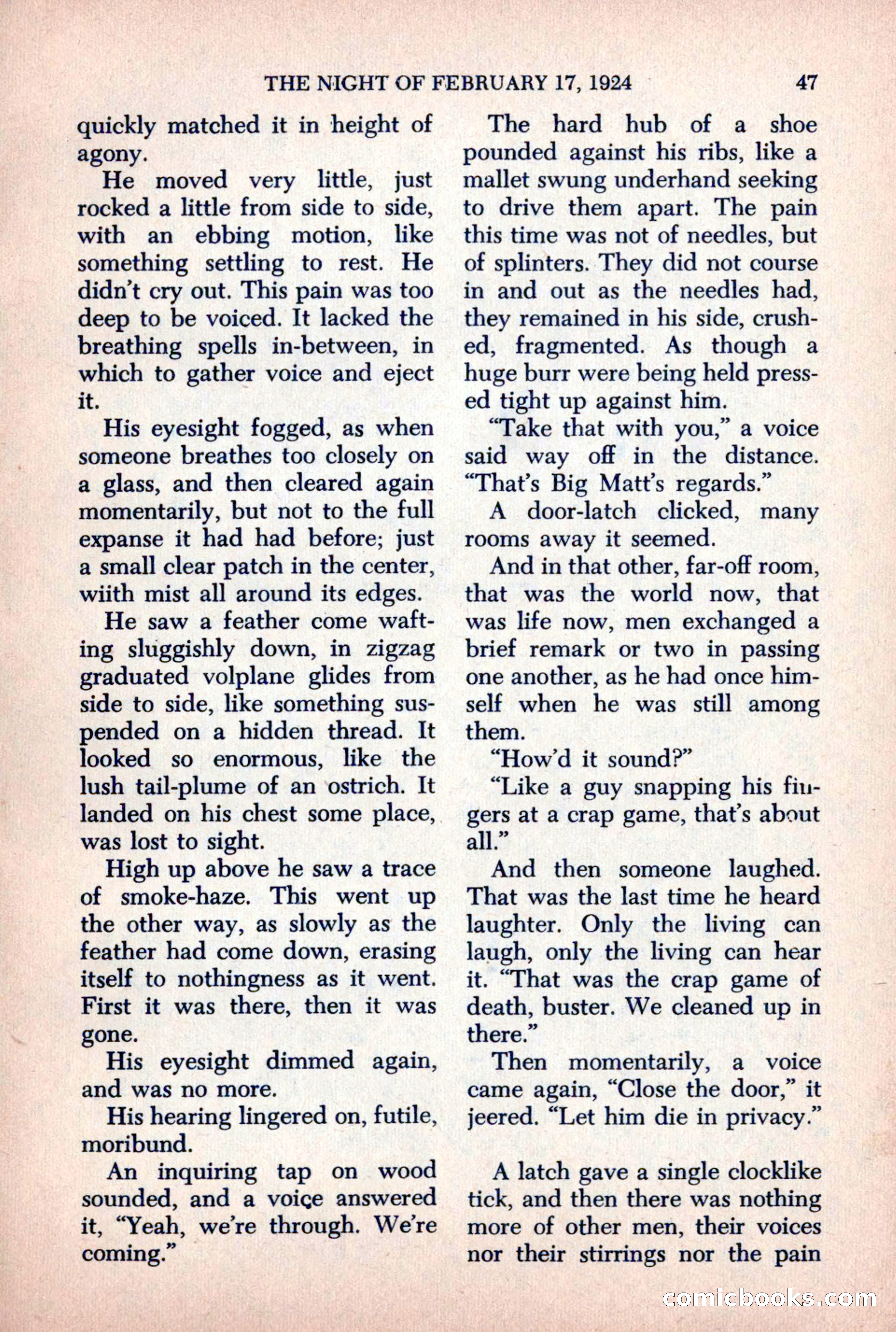 The Saint Mystery Magazine, October 1963 — page 49 of 132