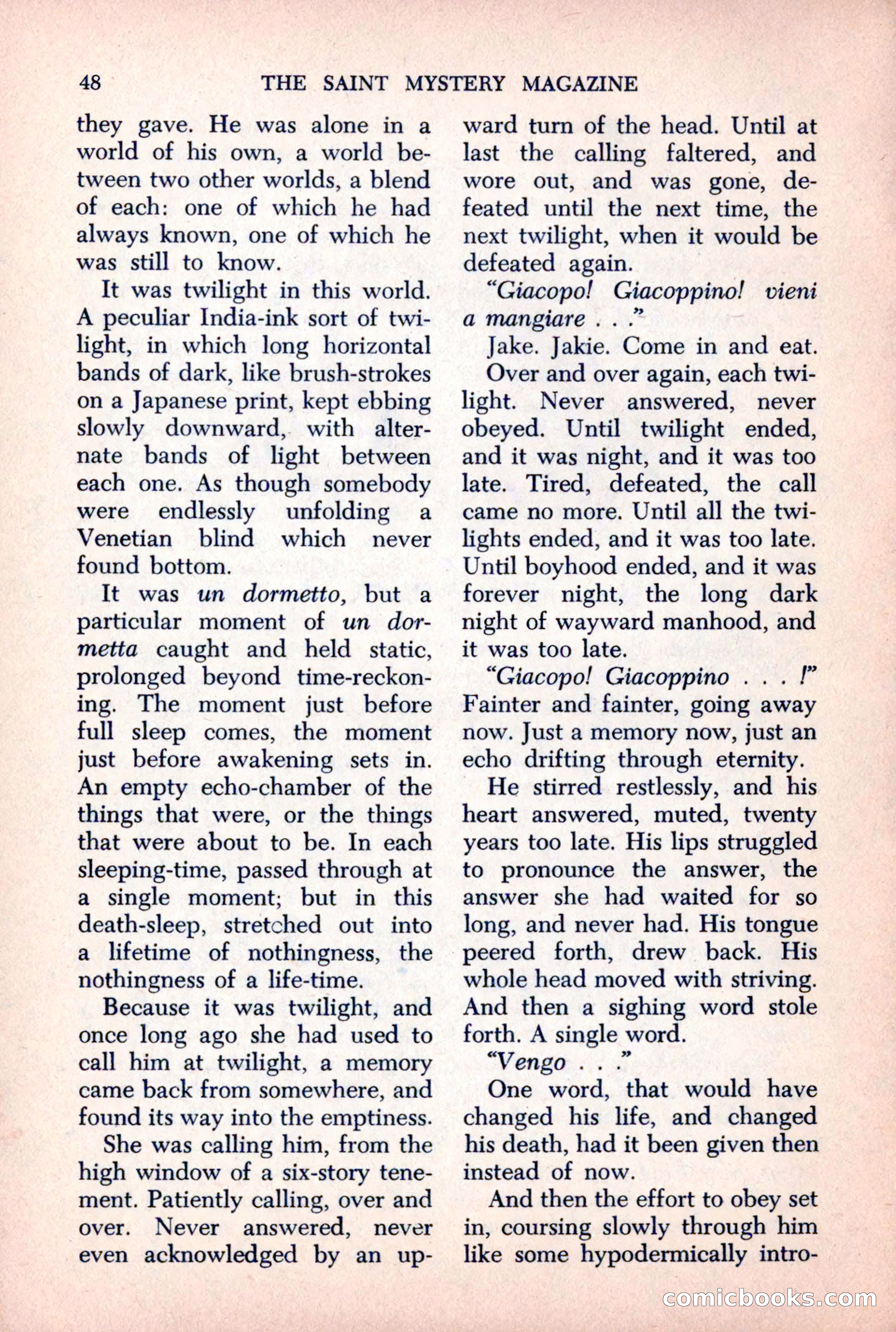 The Saint Mystery Magazine, October 1963 — page 50 of 132