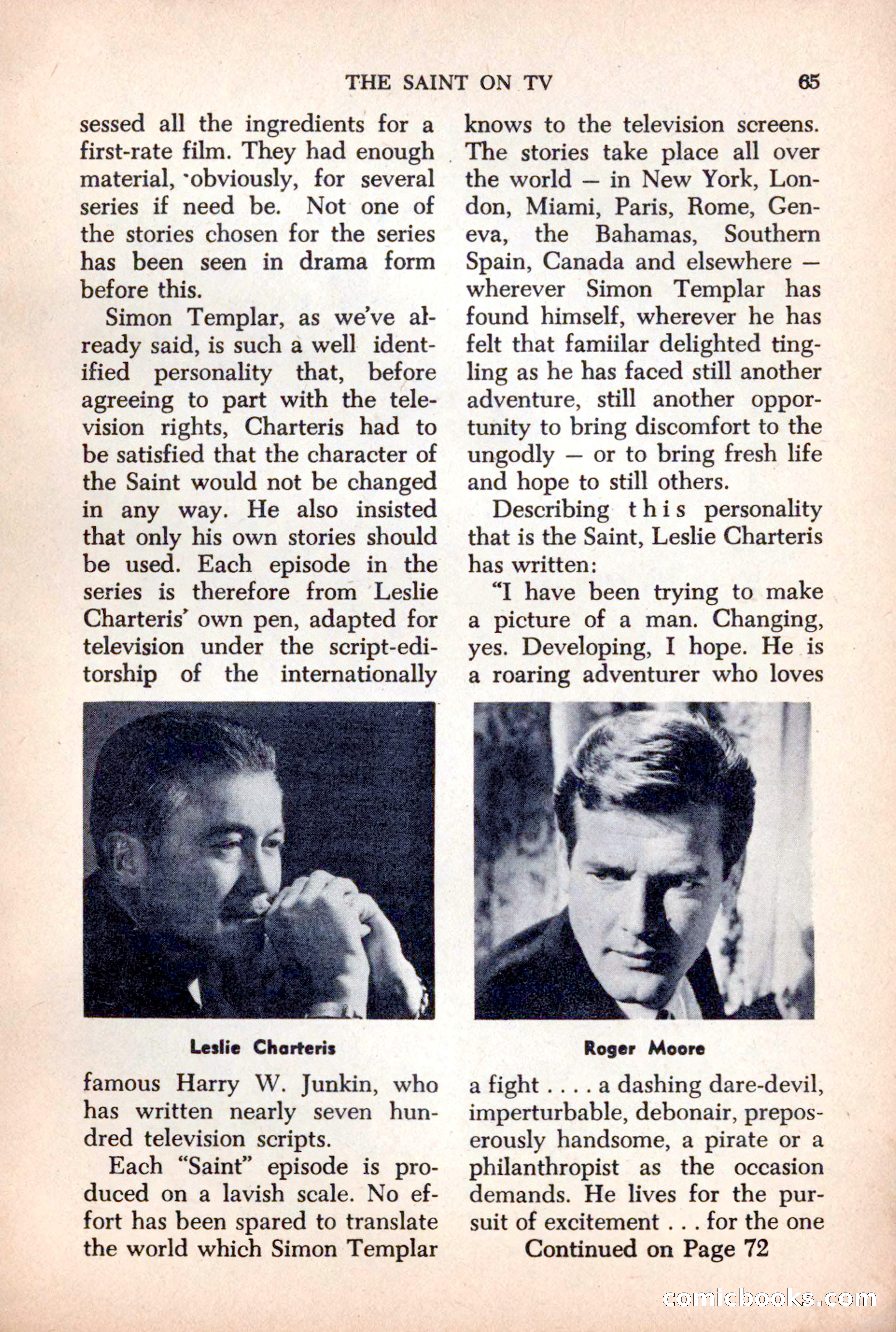 The Saint Mystery Magazine, October 1963 — page 67 of 132
