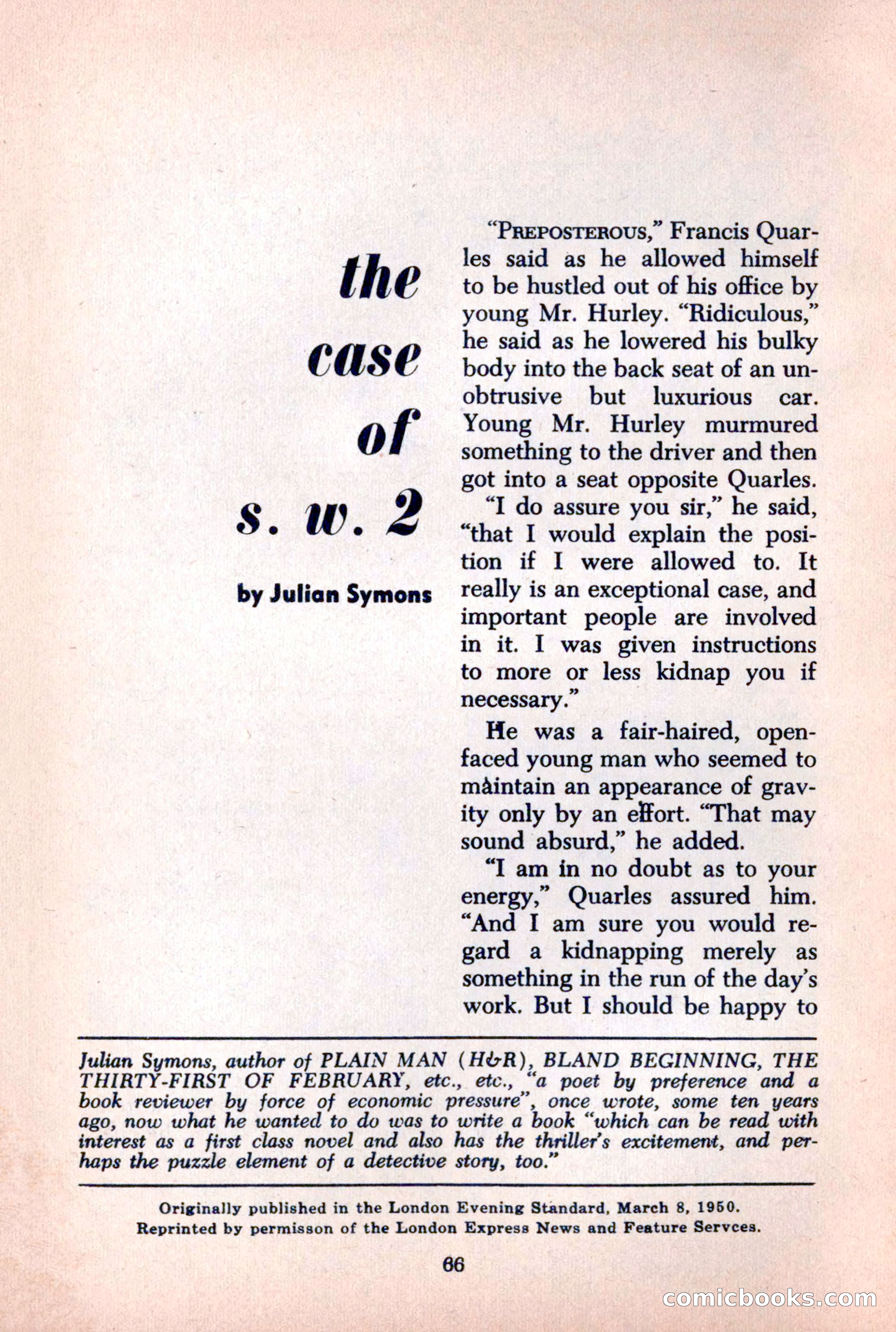 The Saint Mystery Magazine, October 1963 — page 68 of 132
