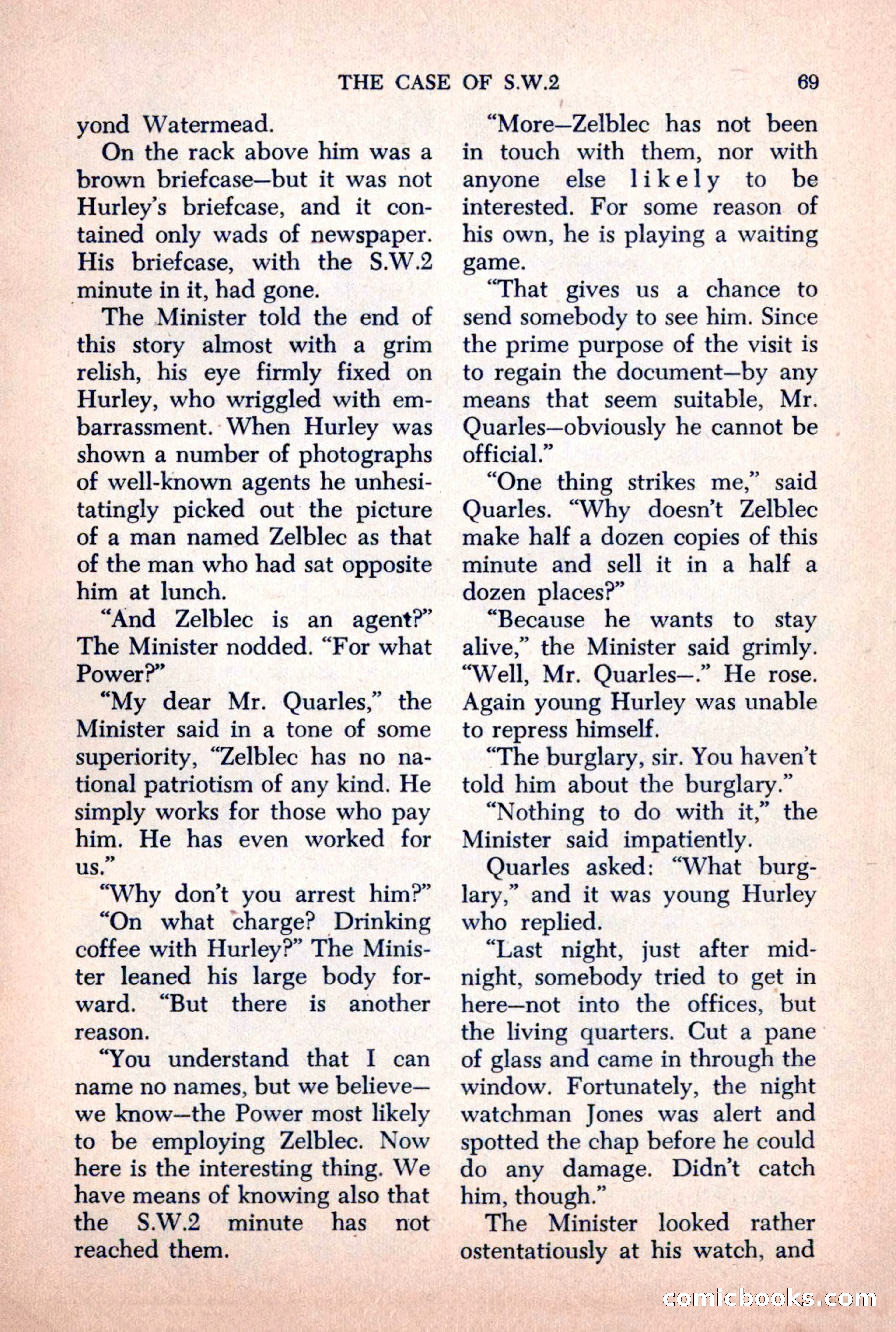The Saint Mystery Magazine, October 1963 — page 71 of 132