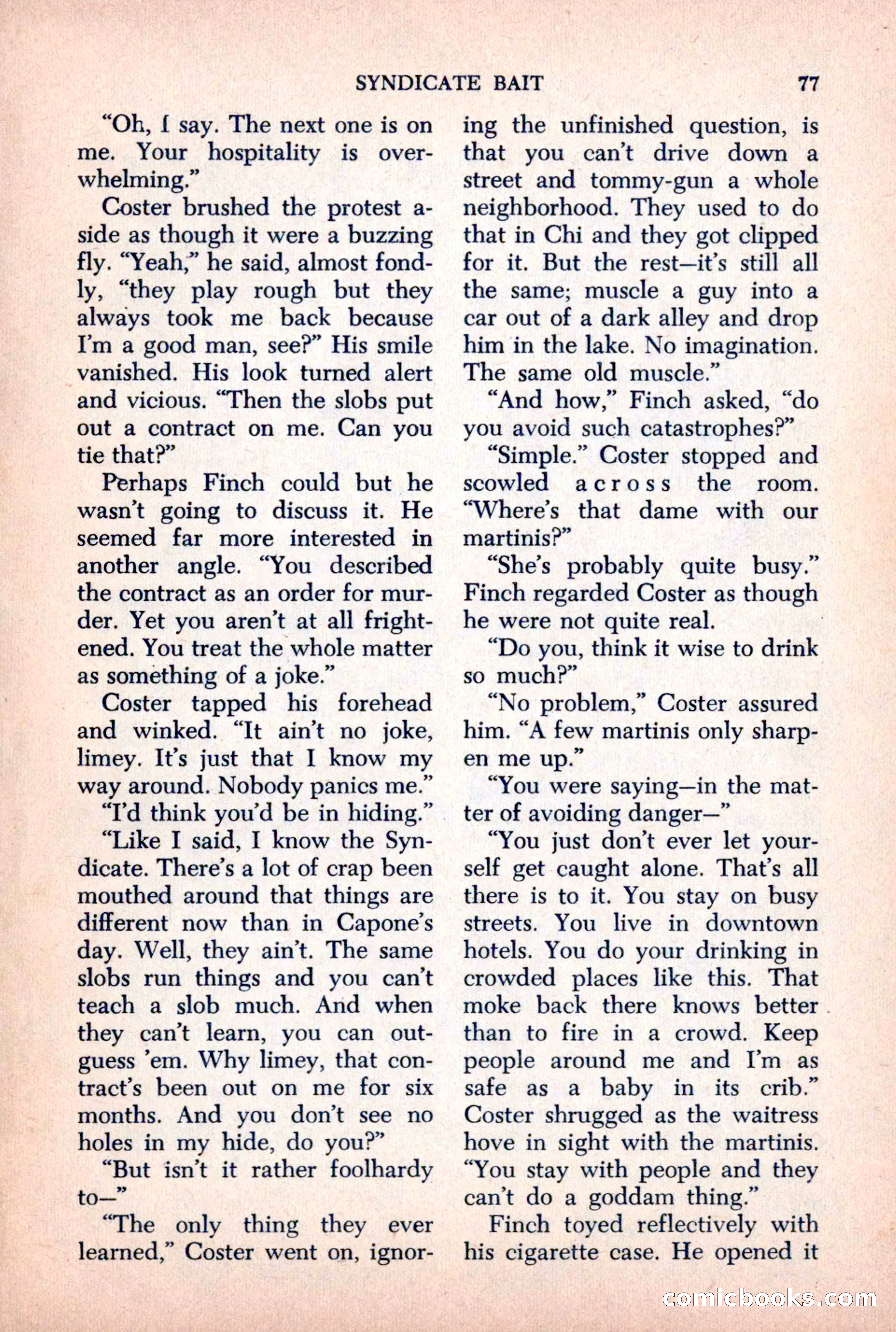 The Saint Mystery Magazine, October 1963 — page 79 of 132