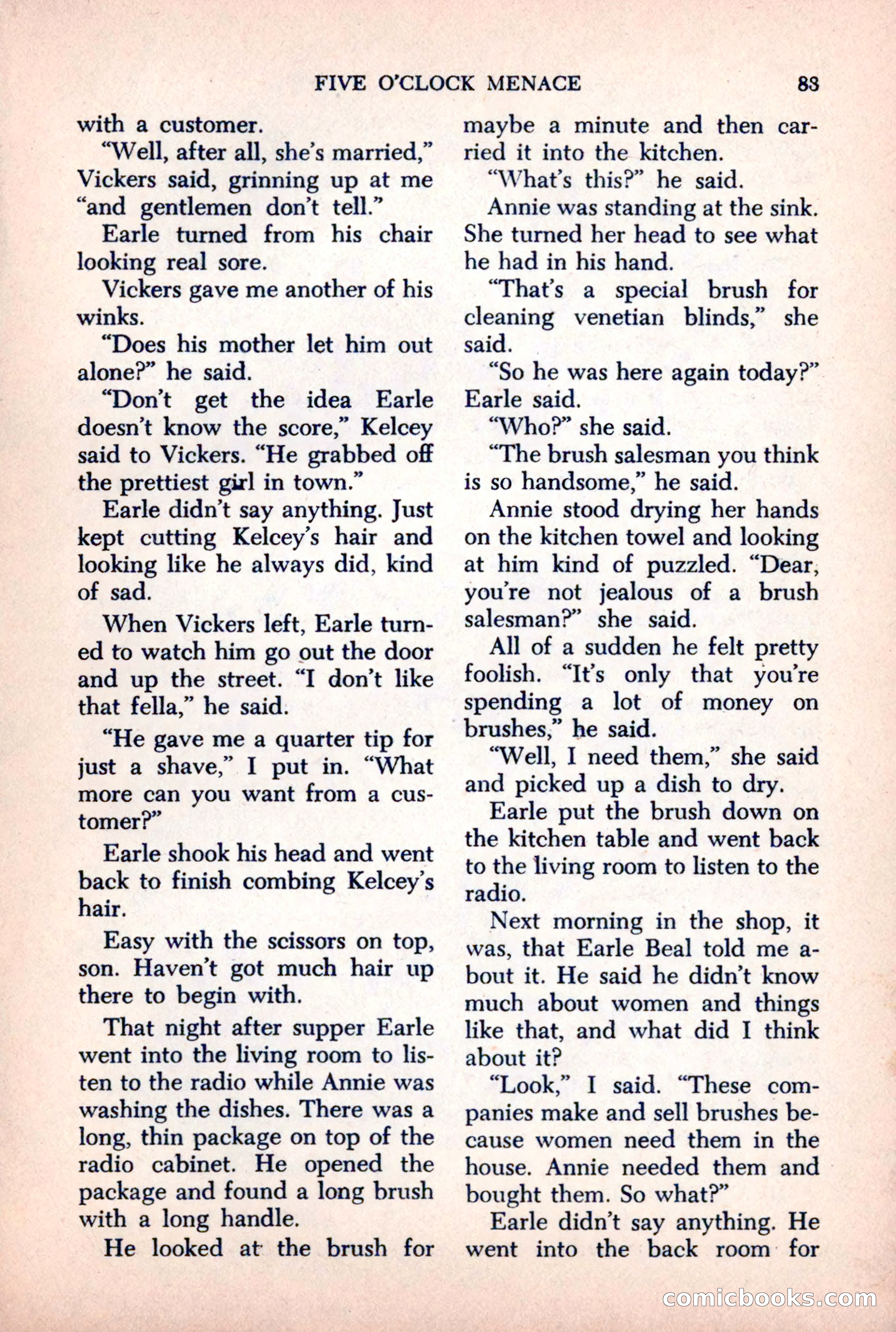 The Saint Mystery Magazine, October 1963 — page 85 of 132