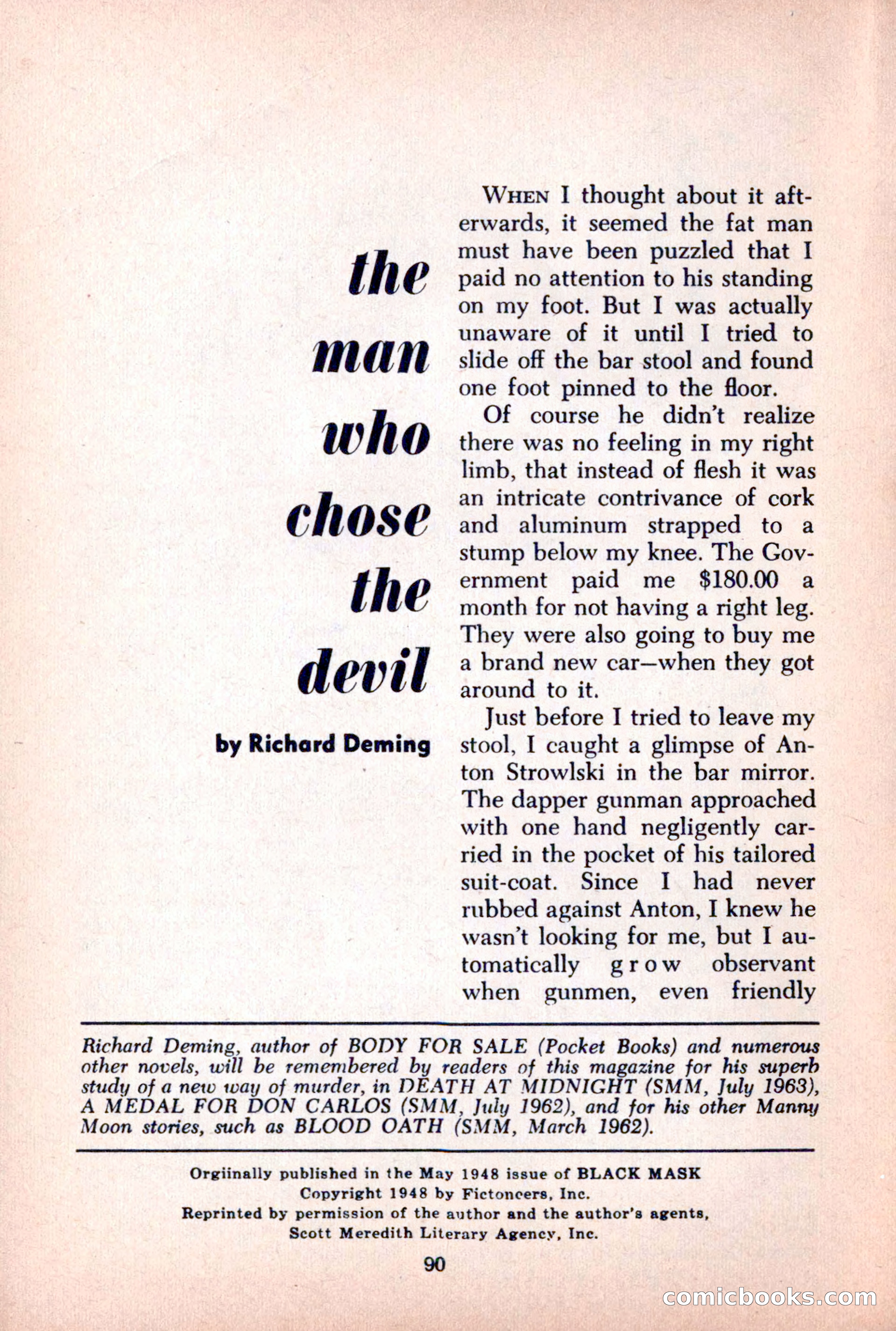 The Saint Mystery Magazine, October 1963 — page 92 of 132