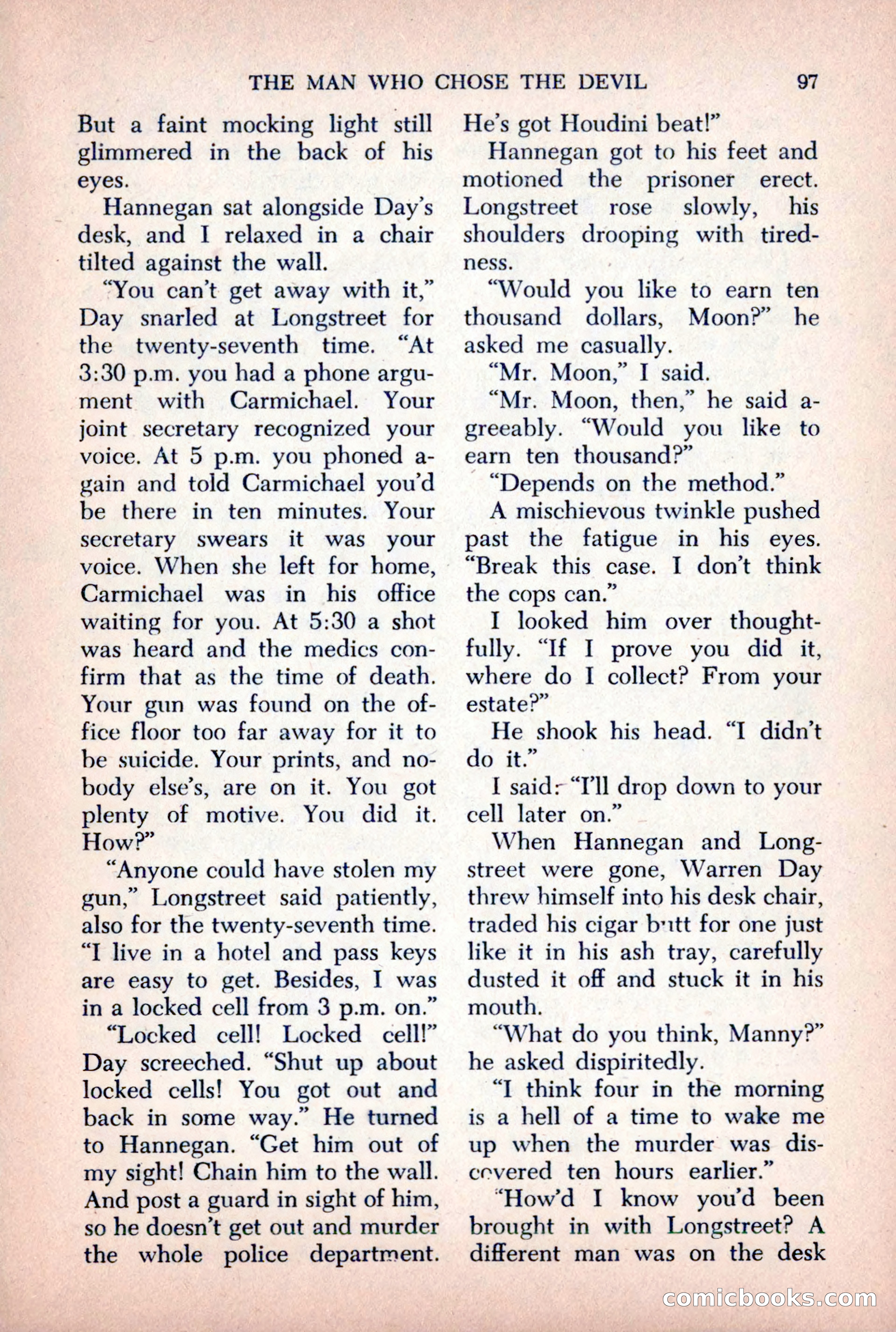 The Saint Mystery Magazine, October 1963 — page 99 of 132