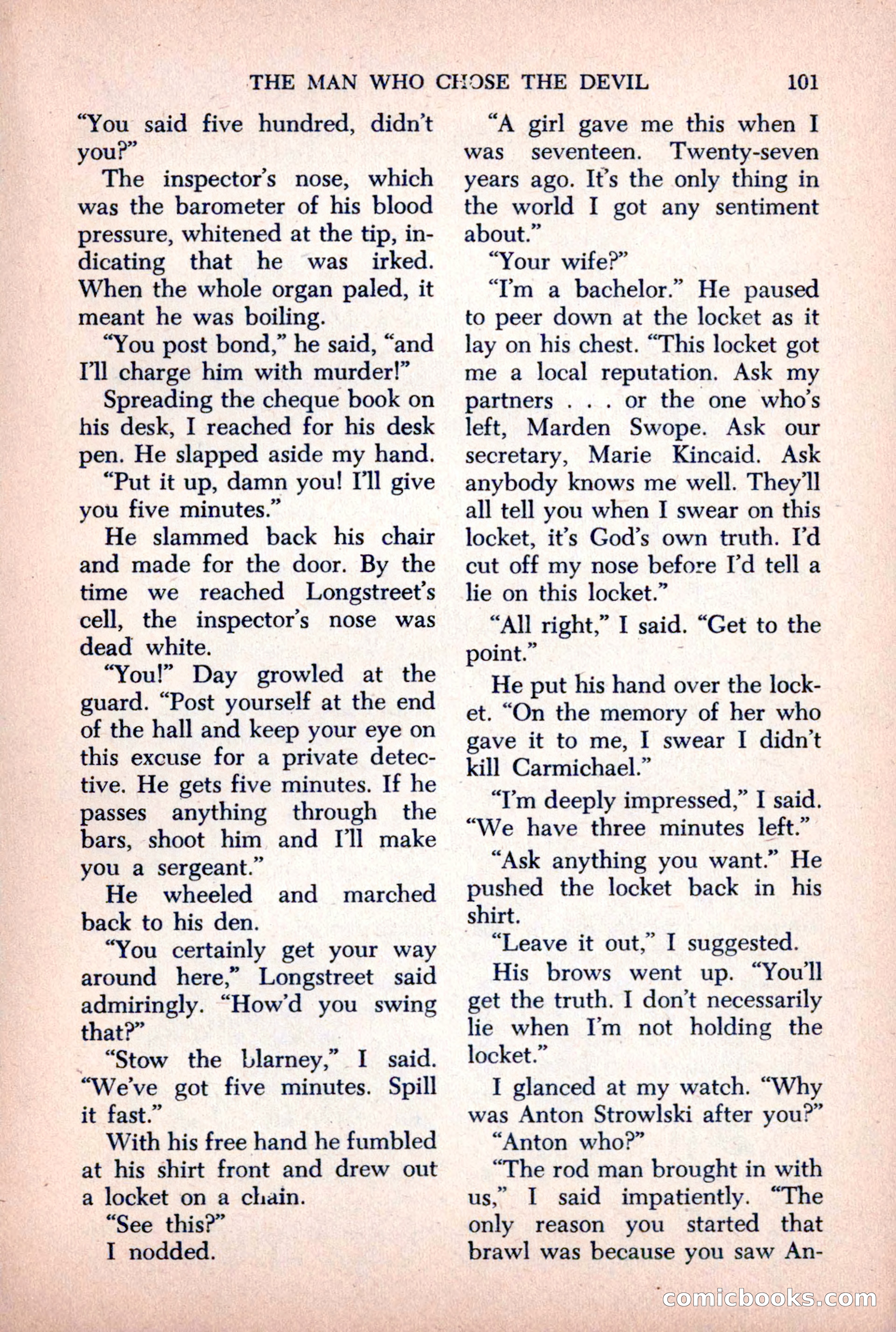 The Saint Mystery Magazine, October 1963 — page 103 of 132