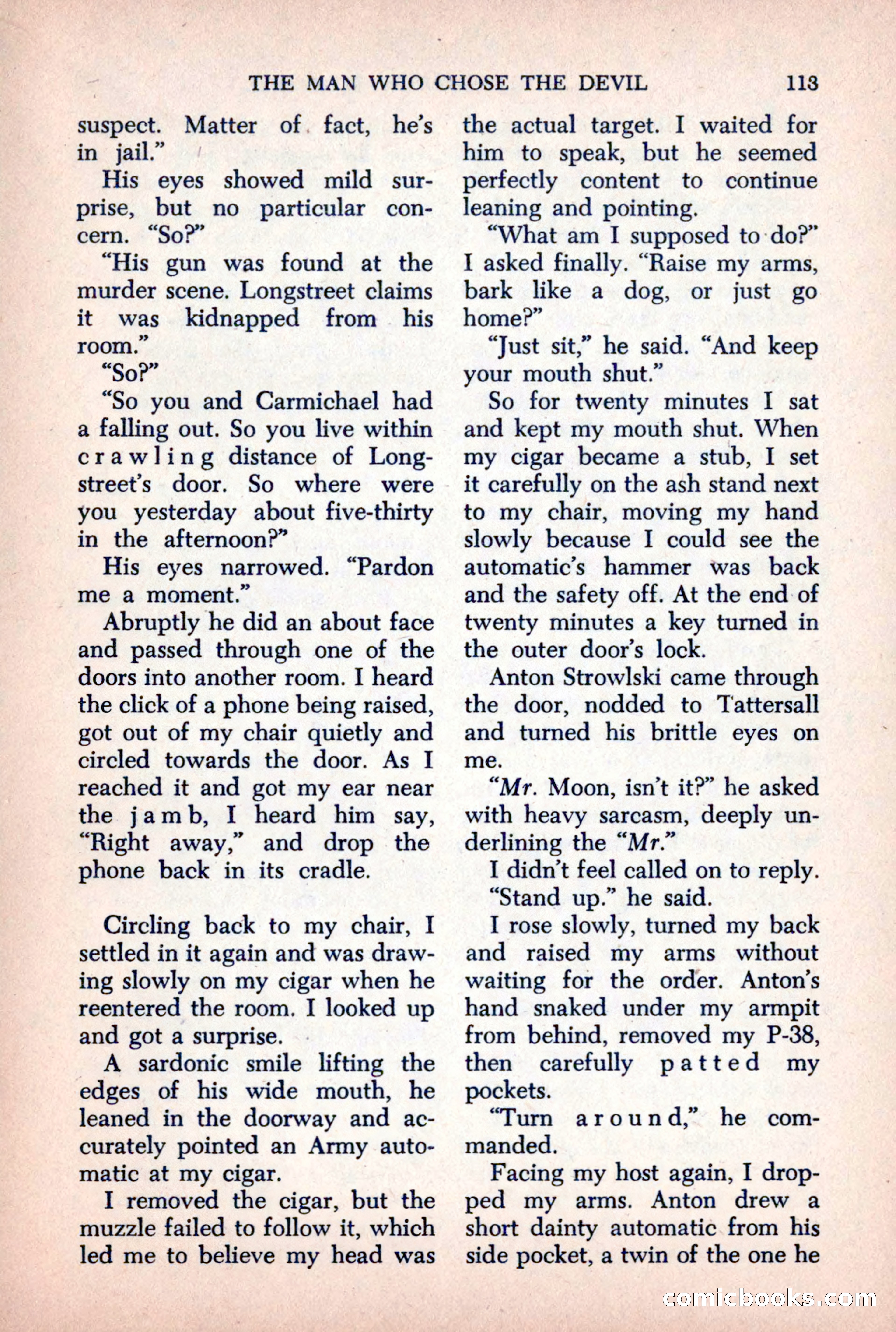 The Saint Mystery Magazine, October 1963 — page 115 of 132