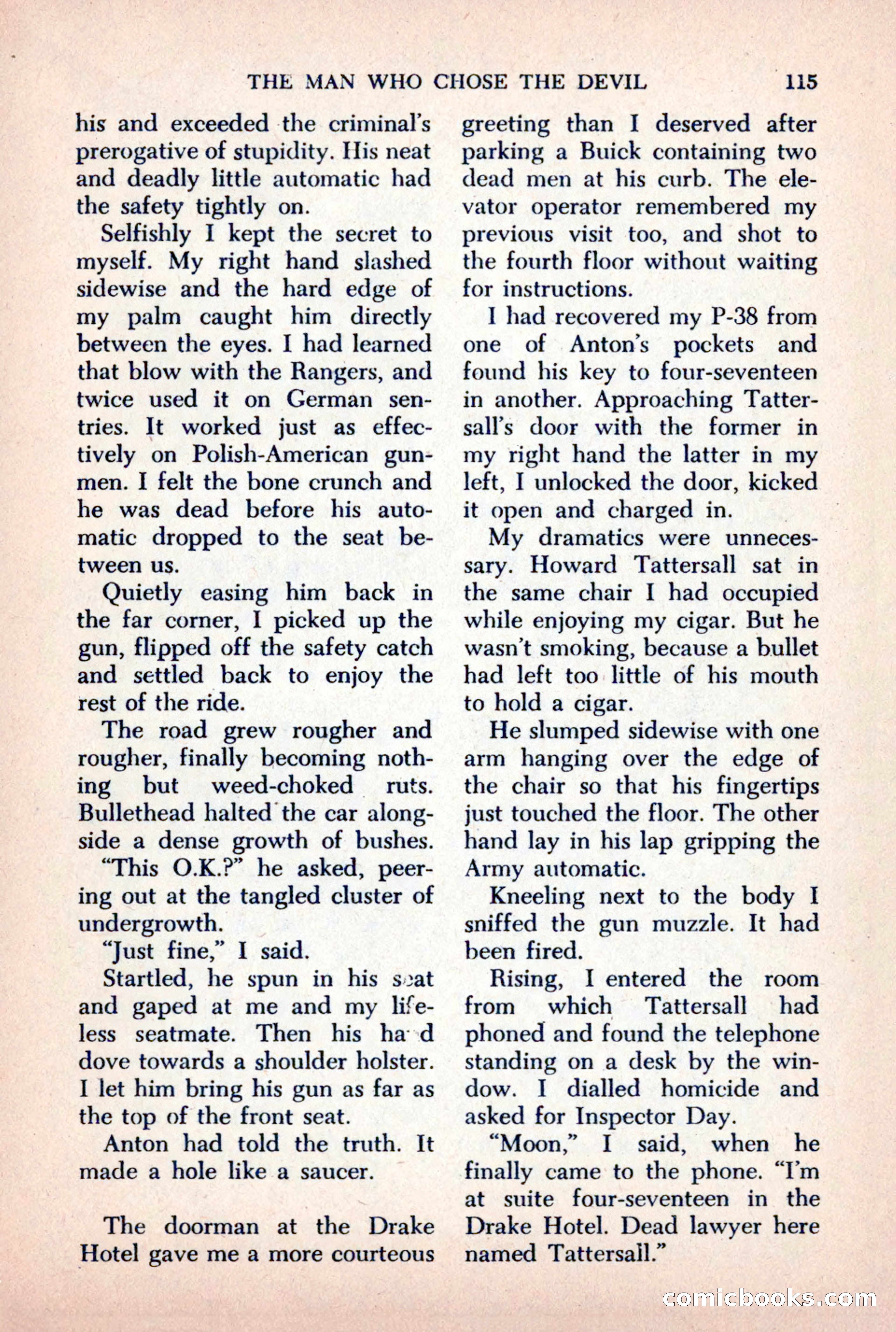 The Saint Mystery Magazine, October 1963 — page 117 of 132