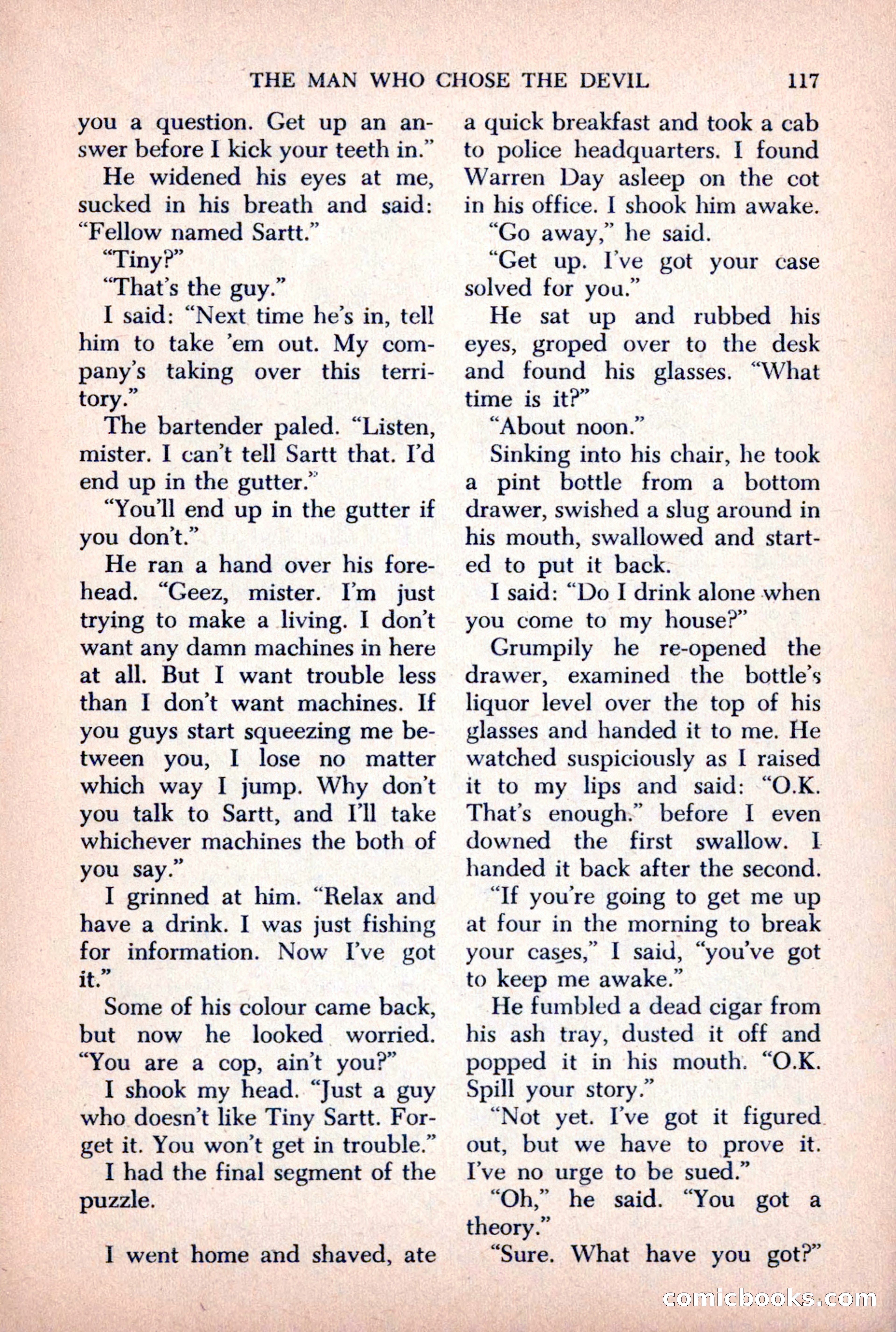 The Saint Mystery Magazine, October 1963 — page 119 of 132