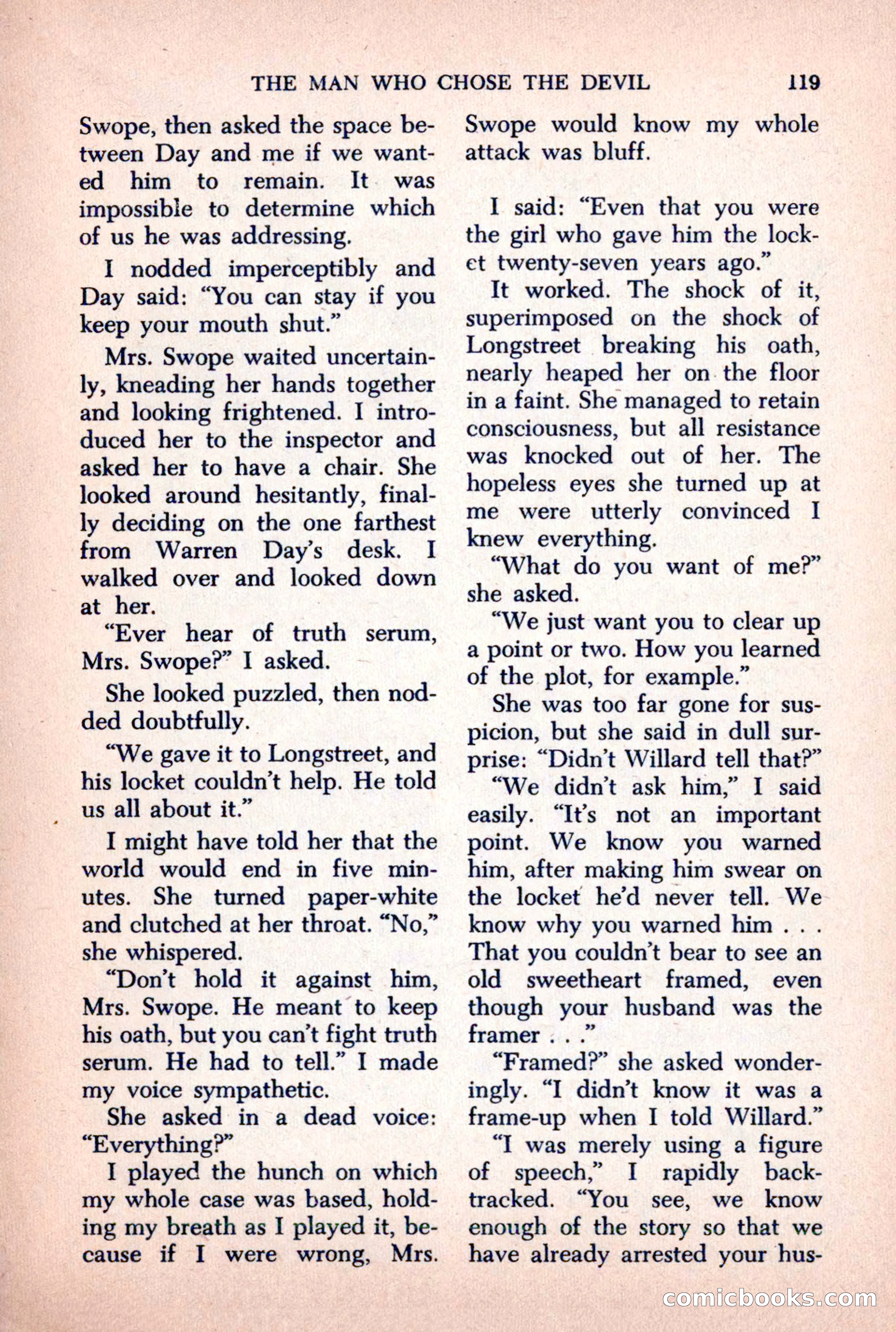 The Saint Mystery Magazine, October 1963 — page 121 of 132