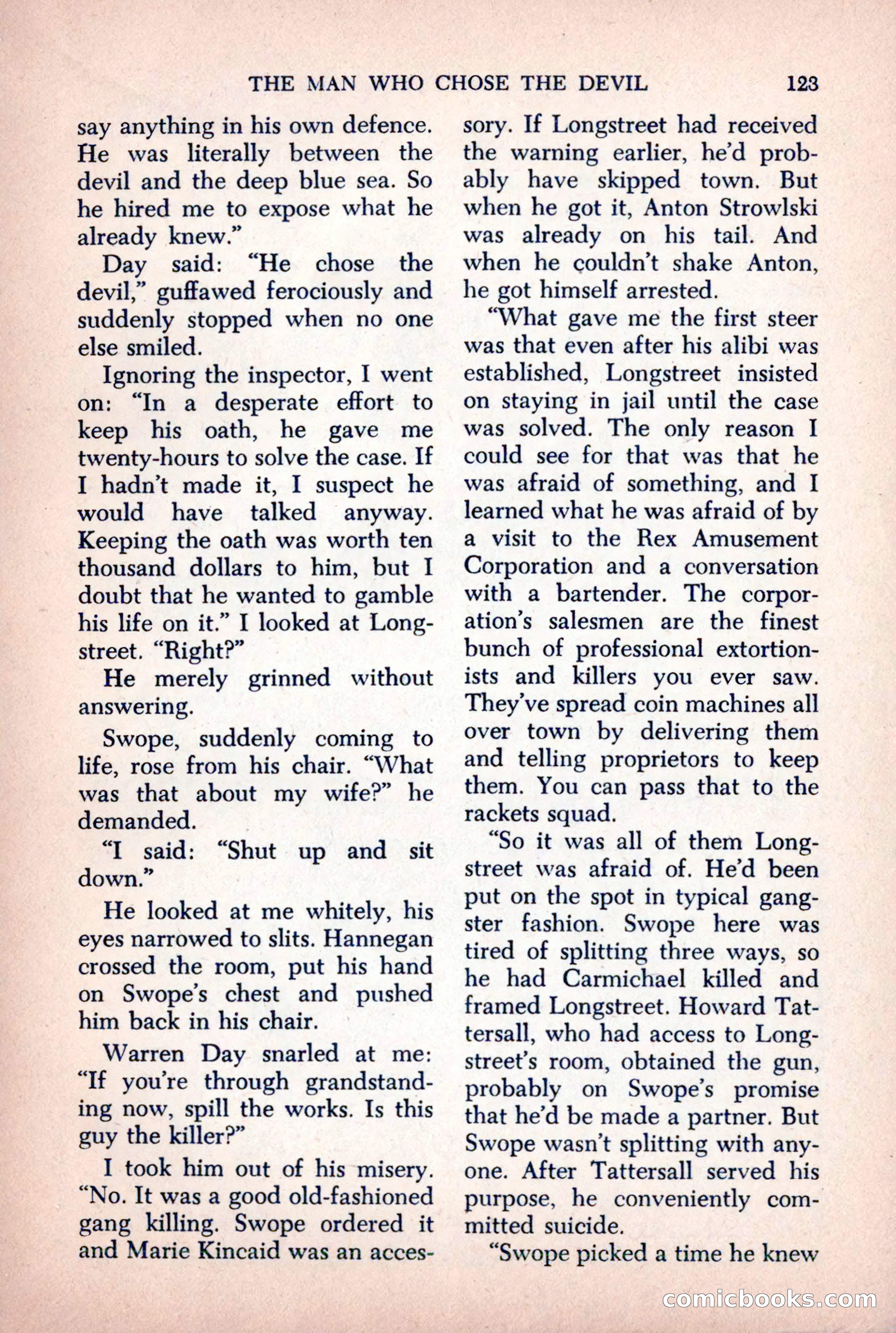 The Saint Mystery Magazine, October 1963 — page 125 of 132
