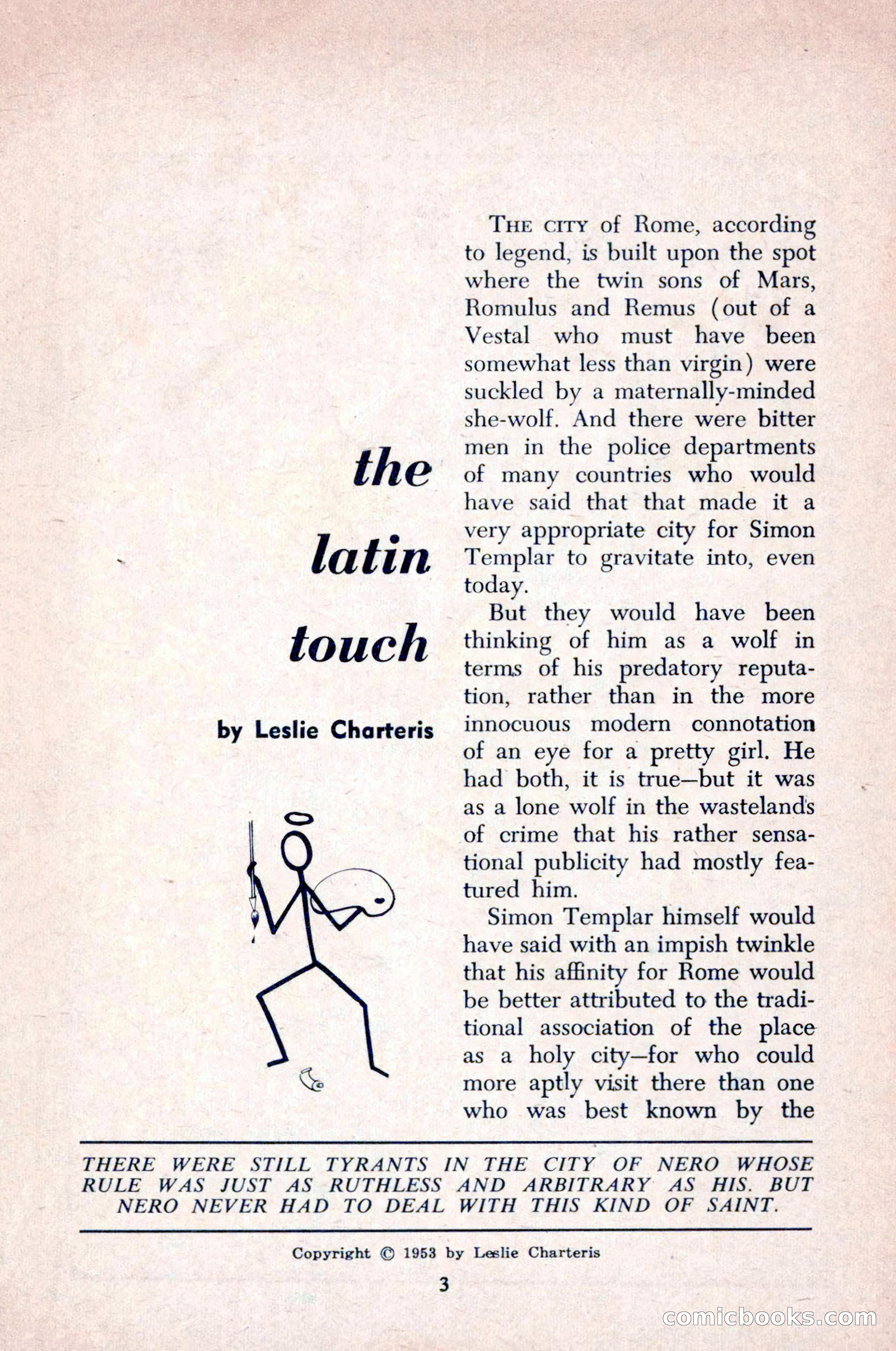 The Saint Mystery Magazine, December 1963 — page 5 of 164