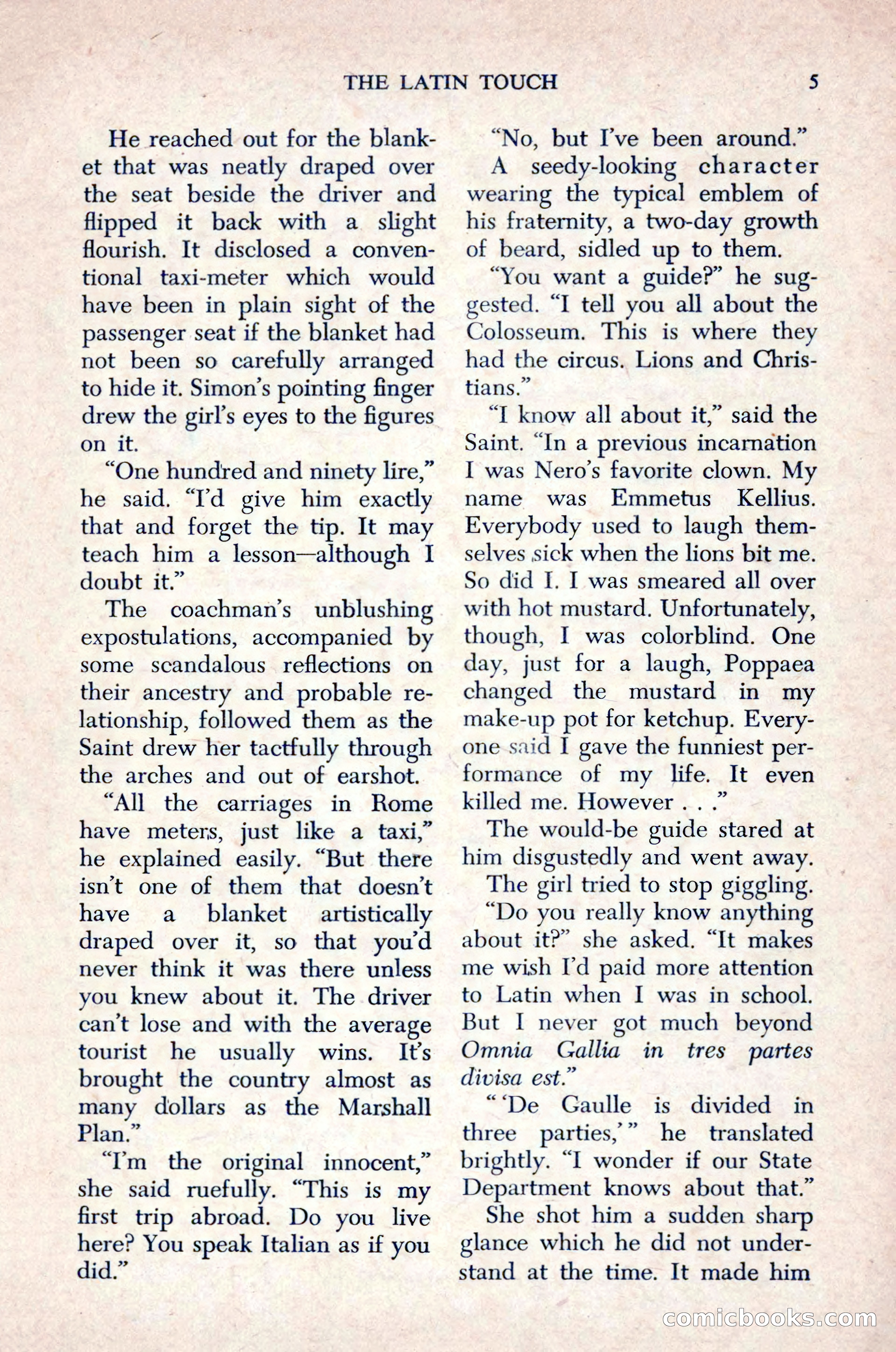 The Saint Mystery Magazine, December 1963 — page 7 of 164