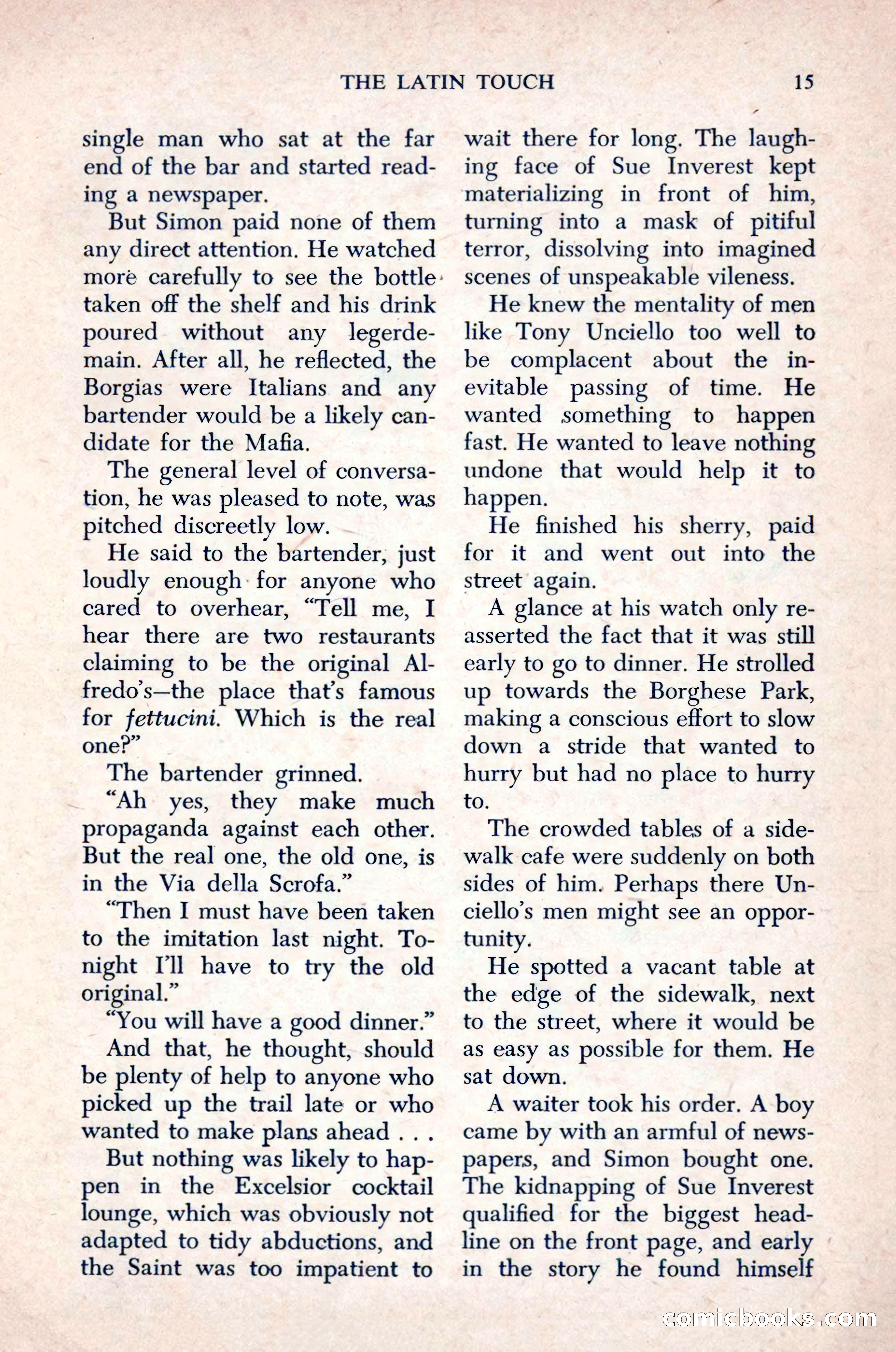 The Saint Mystery Magazine, December 1963 — page 17 of 164