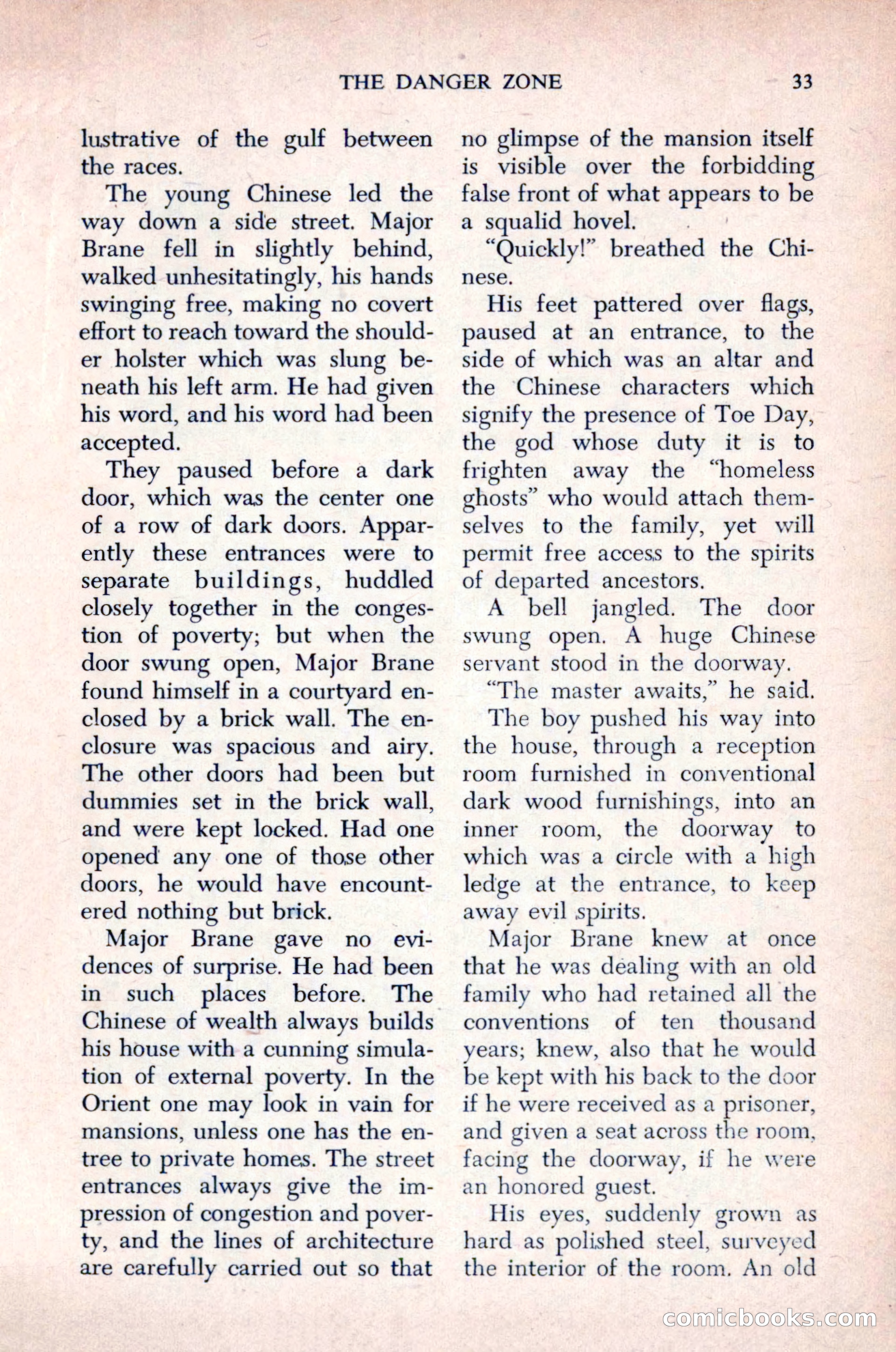 The Saint Mystery Magazine, December 1963 — page 35 of 164