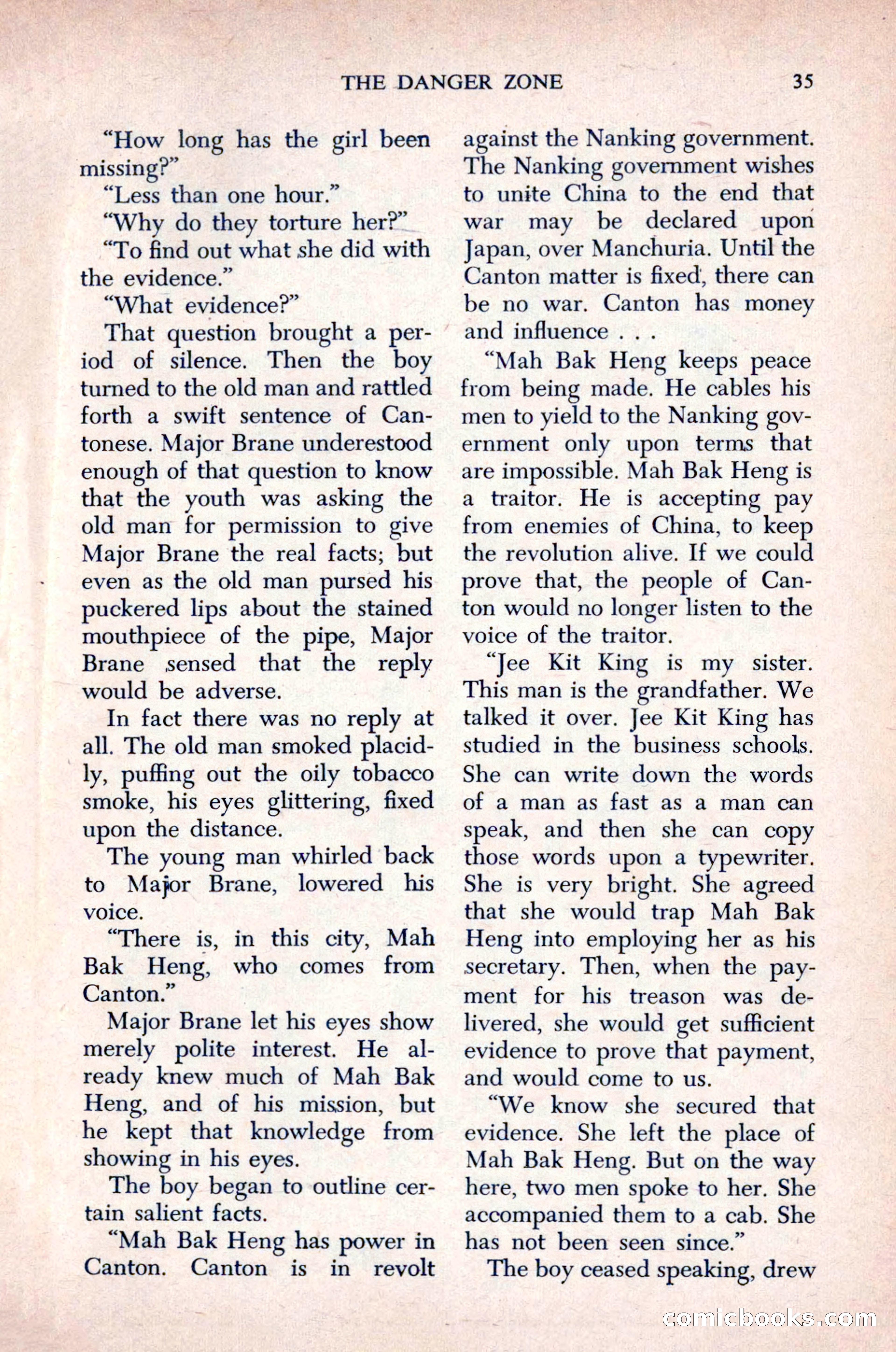 The Saint Mystery Magazine, December 1963 — page 37 of 164