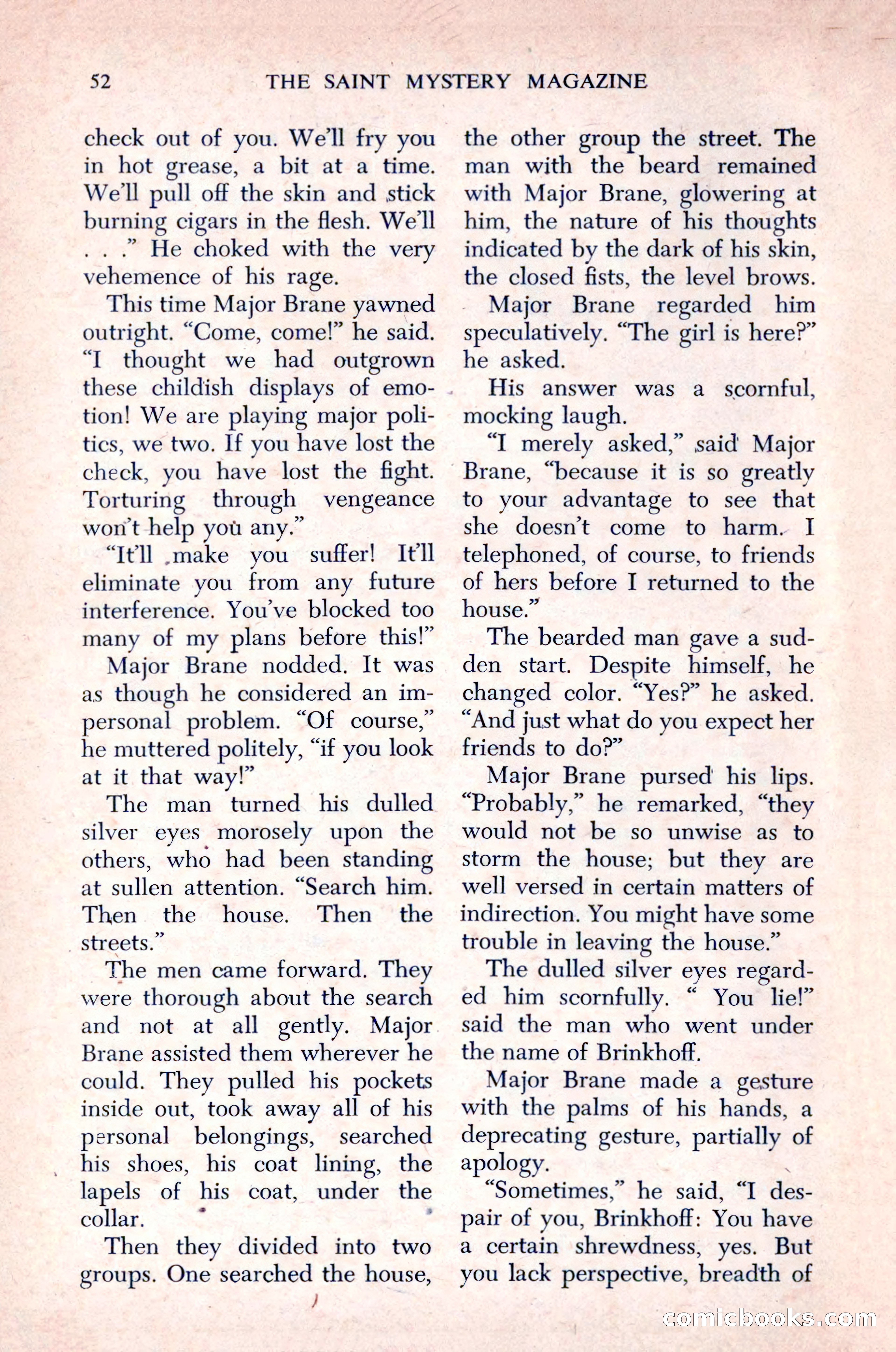 The Saint Mystery Magazine, December 1963 — page 54 of 164