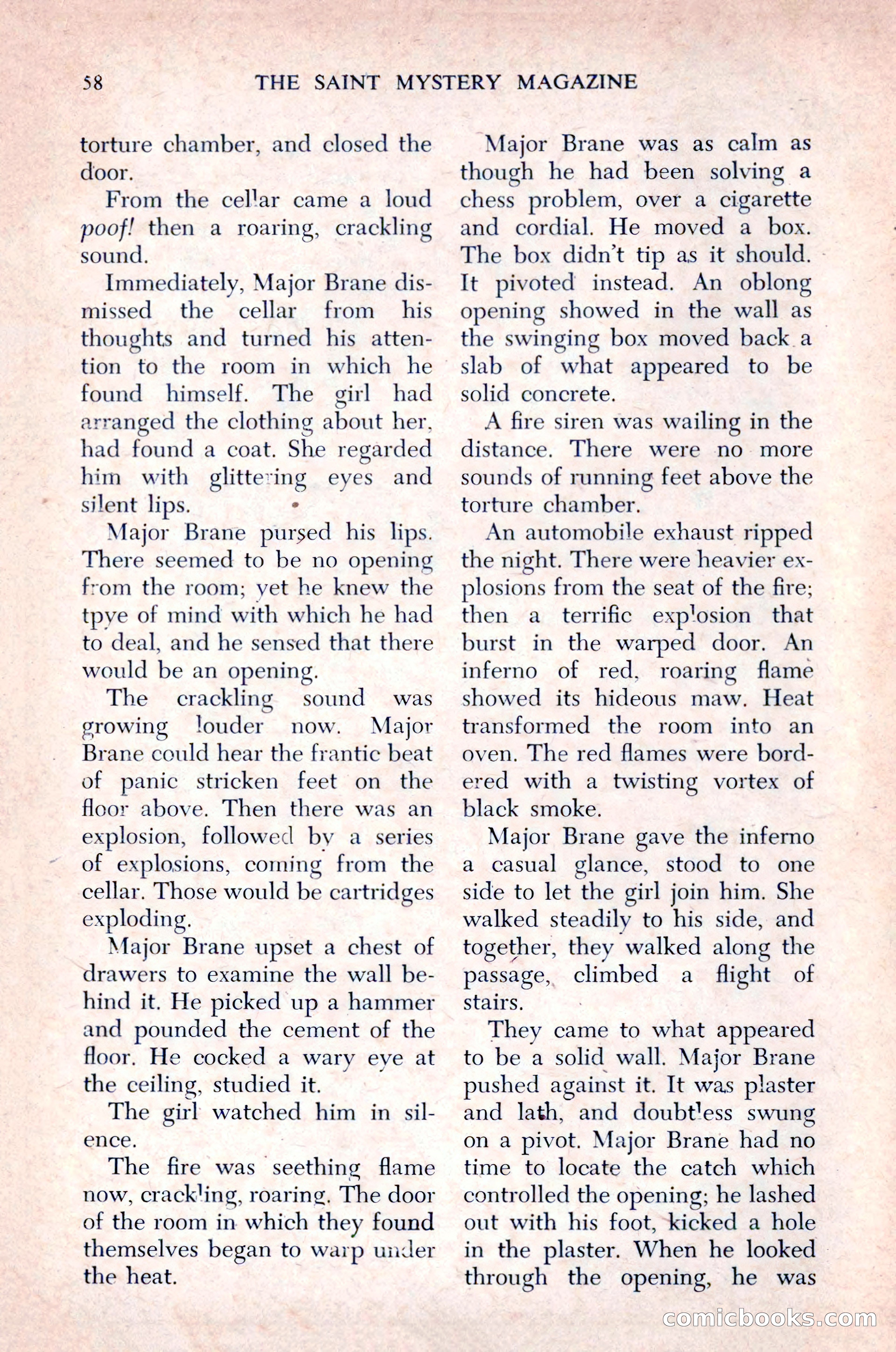 The Saint Mystery Magazine, December 1963 — page 60 of 164