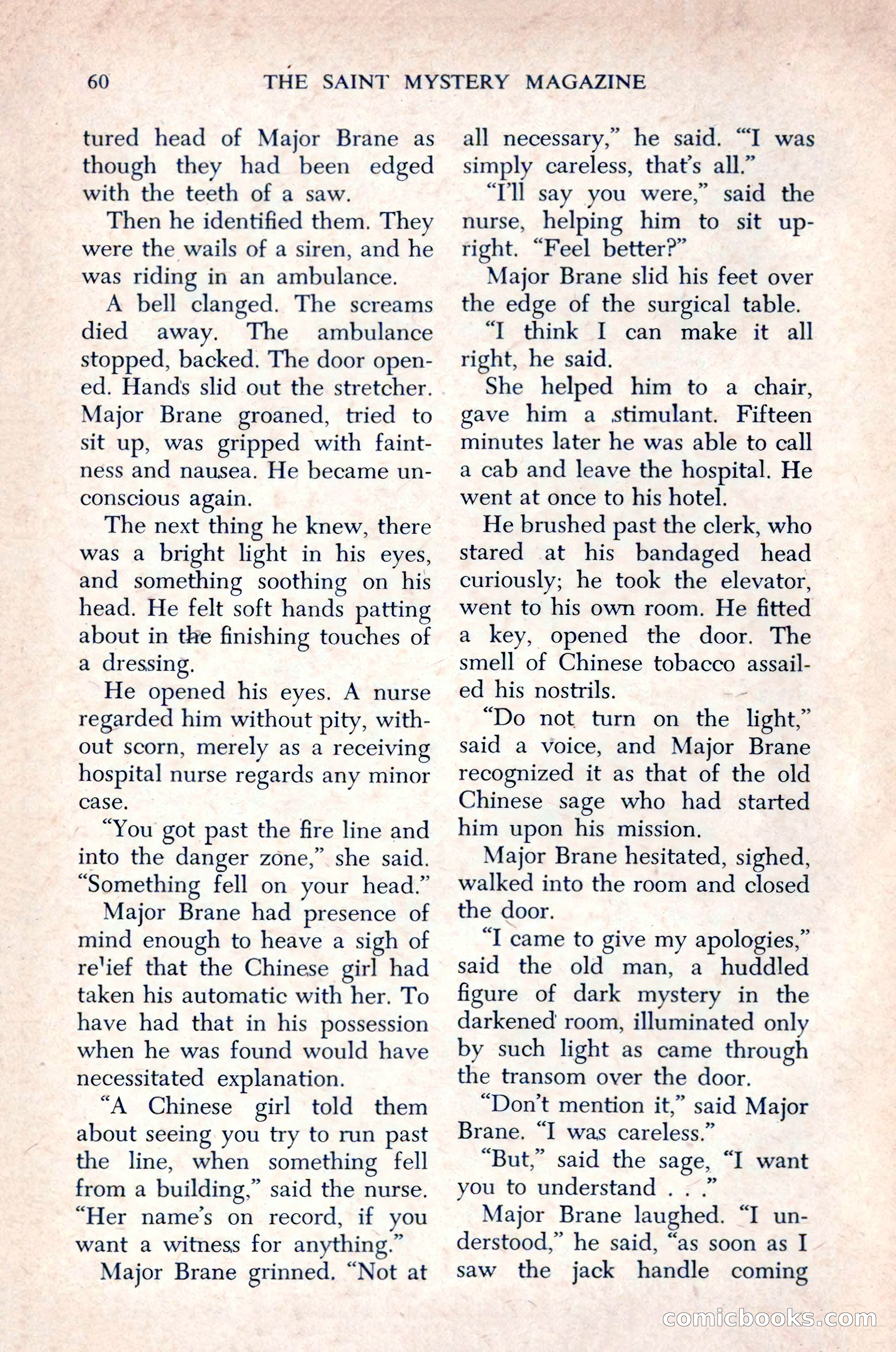 The Saint Mystery Magazine, December 1963 — page 62 of 164
