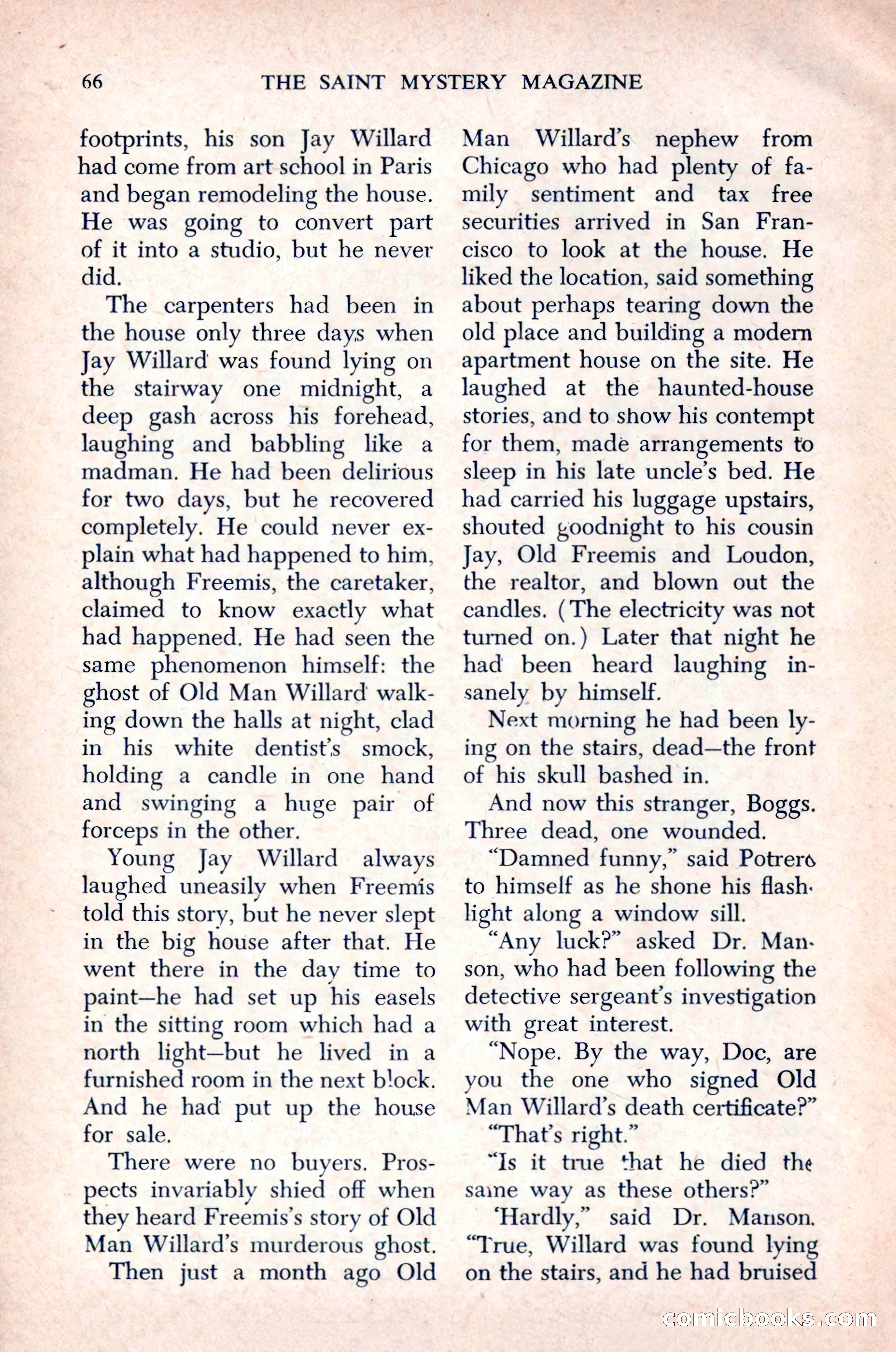 The Saint Mystery Magazine, December 1963 — page 68 of 164