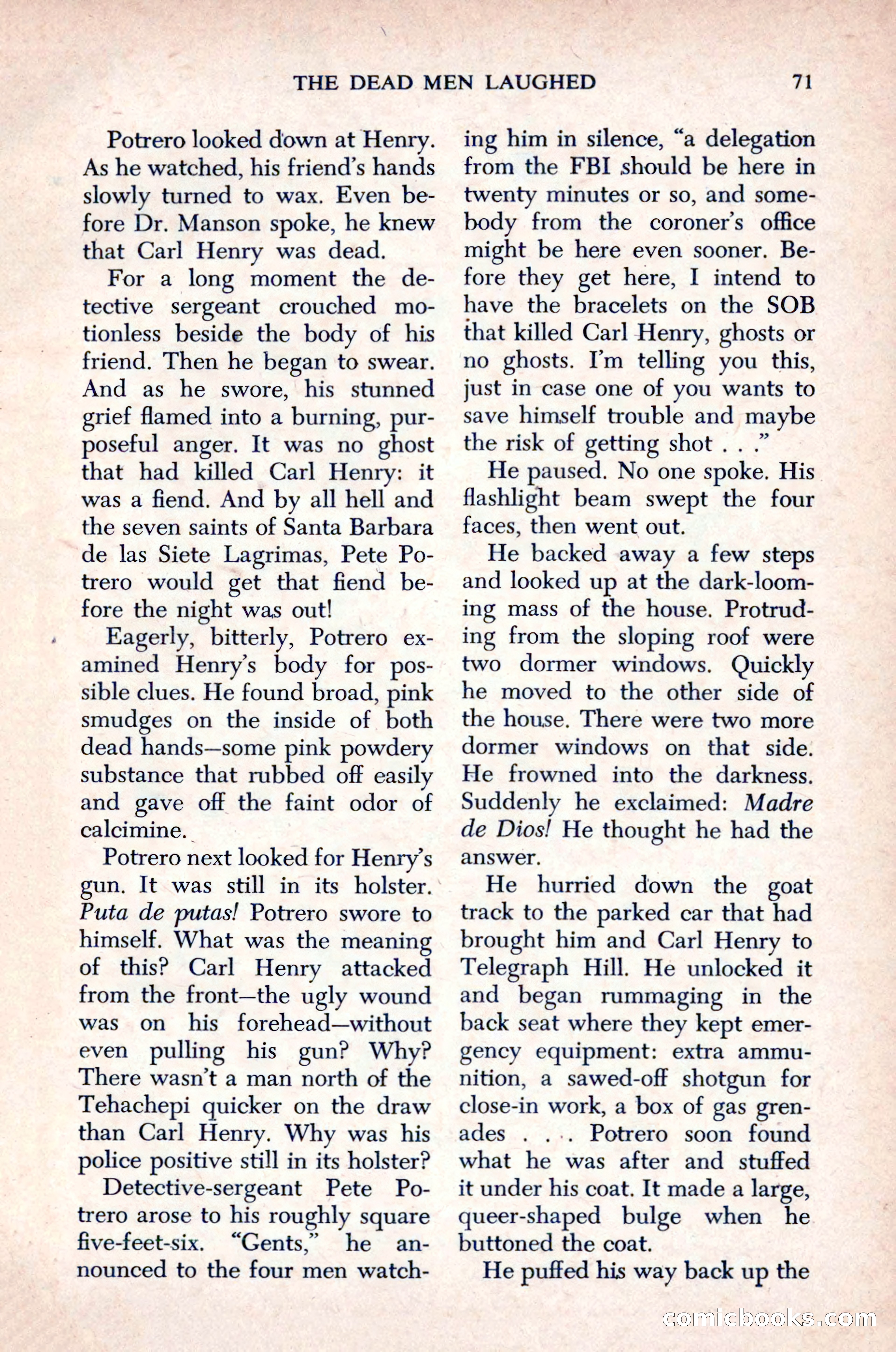 The Saint Mystery Magazine, December 1963 — page 73 of 164
