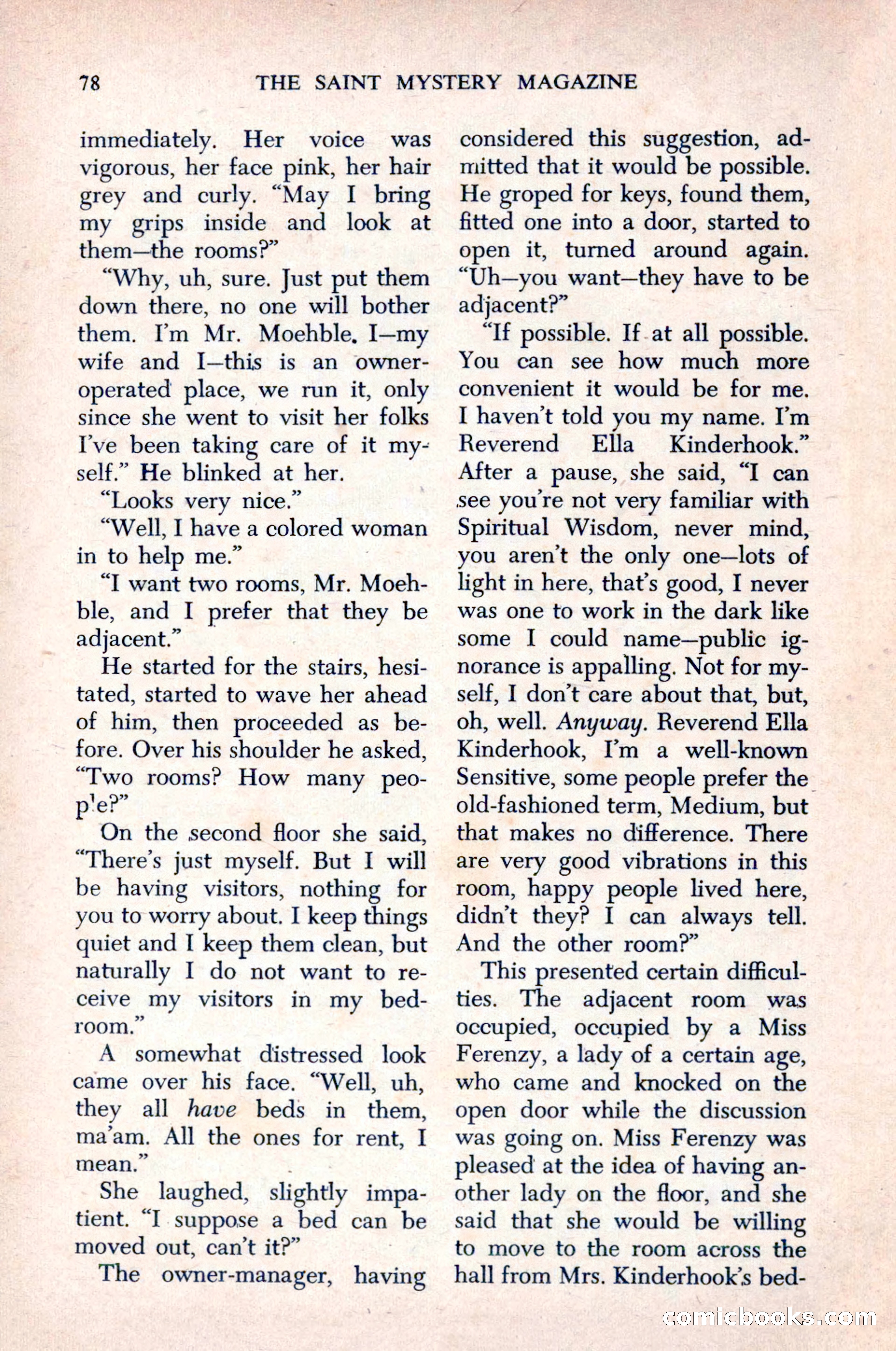 The Saint Mystery Magazine, December 1963 — page 80 of 164