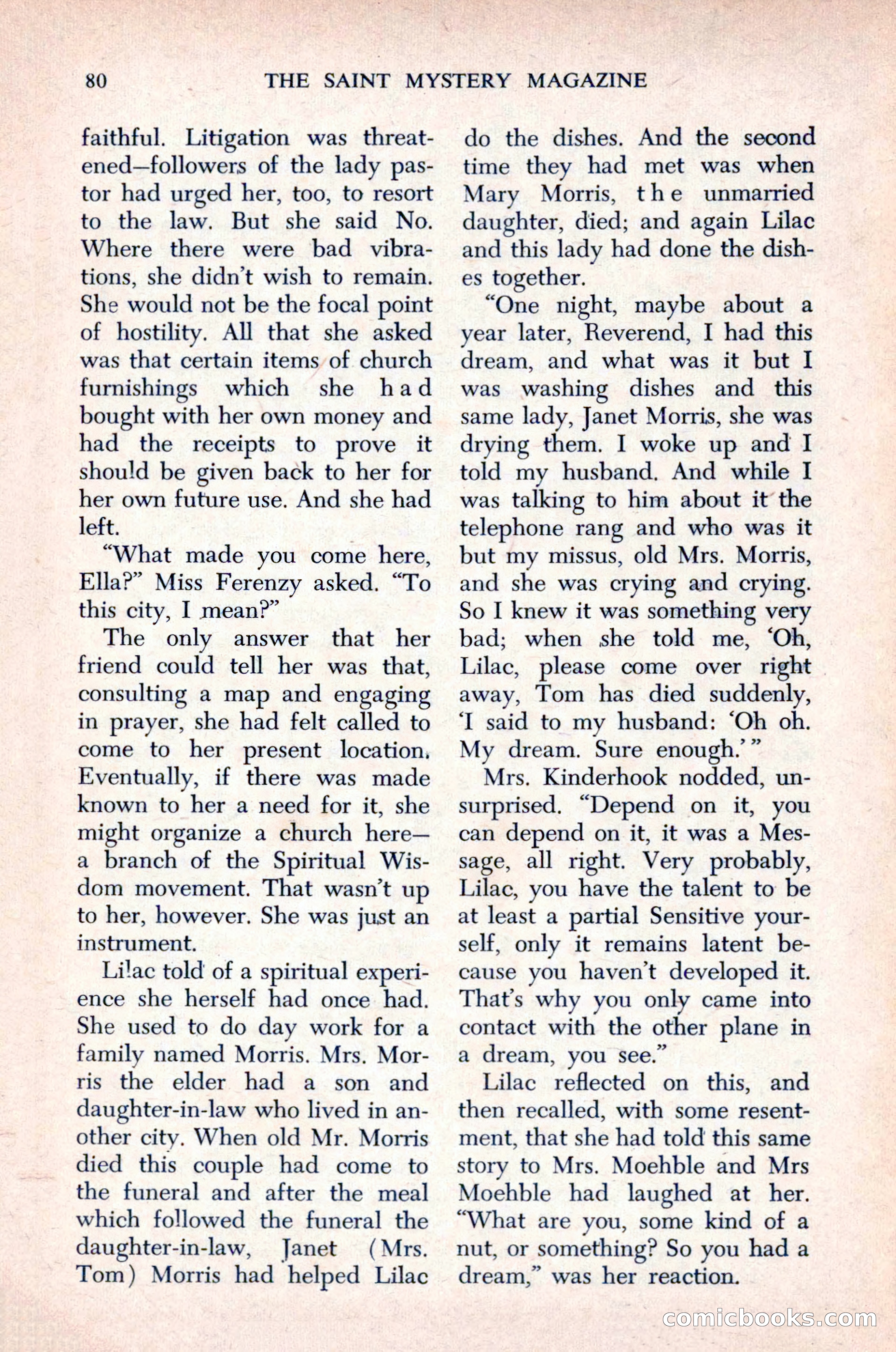 The Saint Mystery Magazine, December 1963 — page 82 of 164