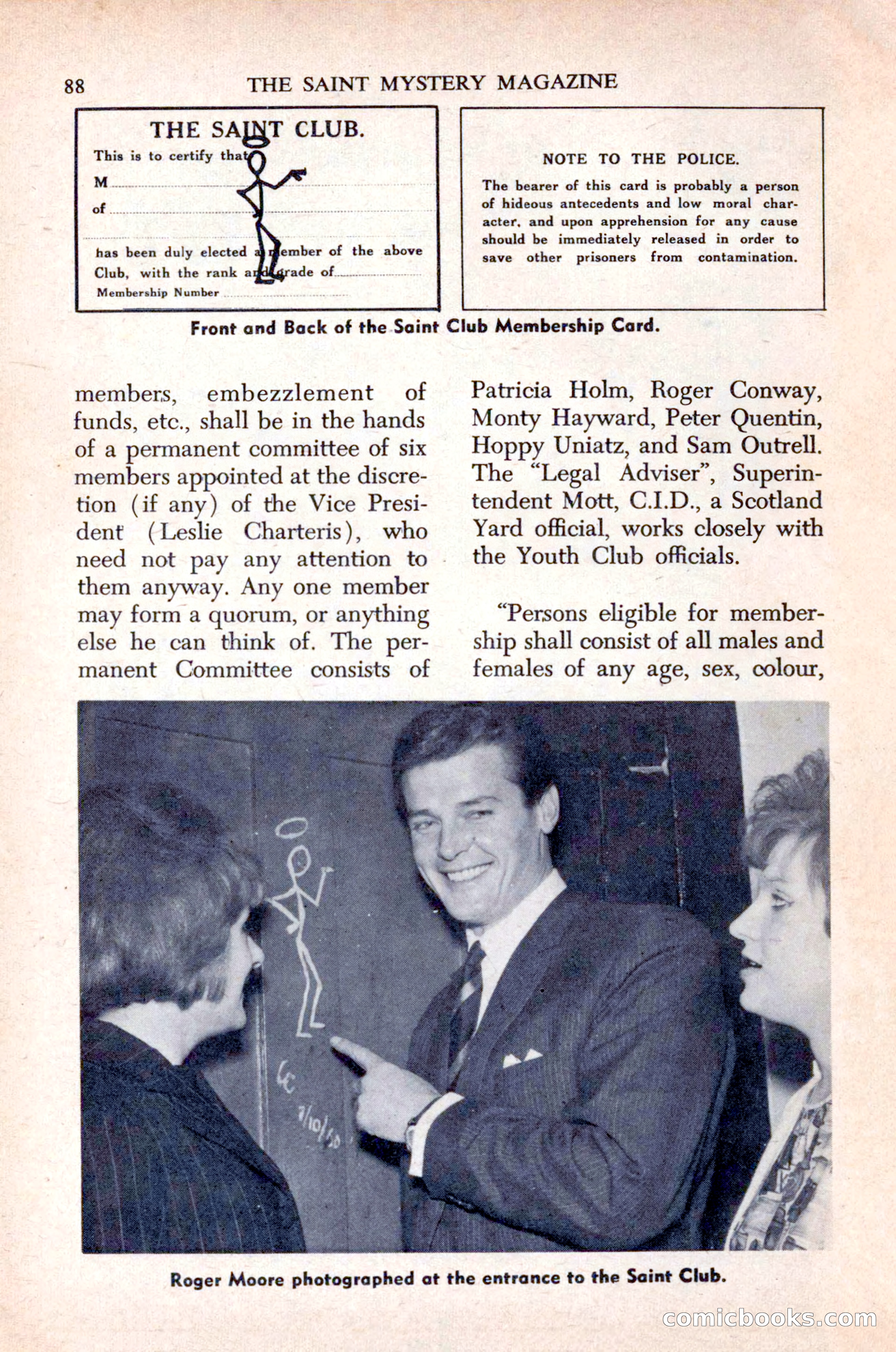 The Saint Mystery Magazine, December 1963 — page 90 of 164