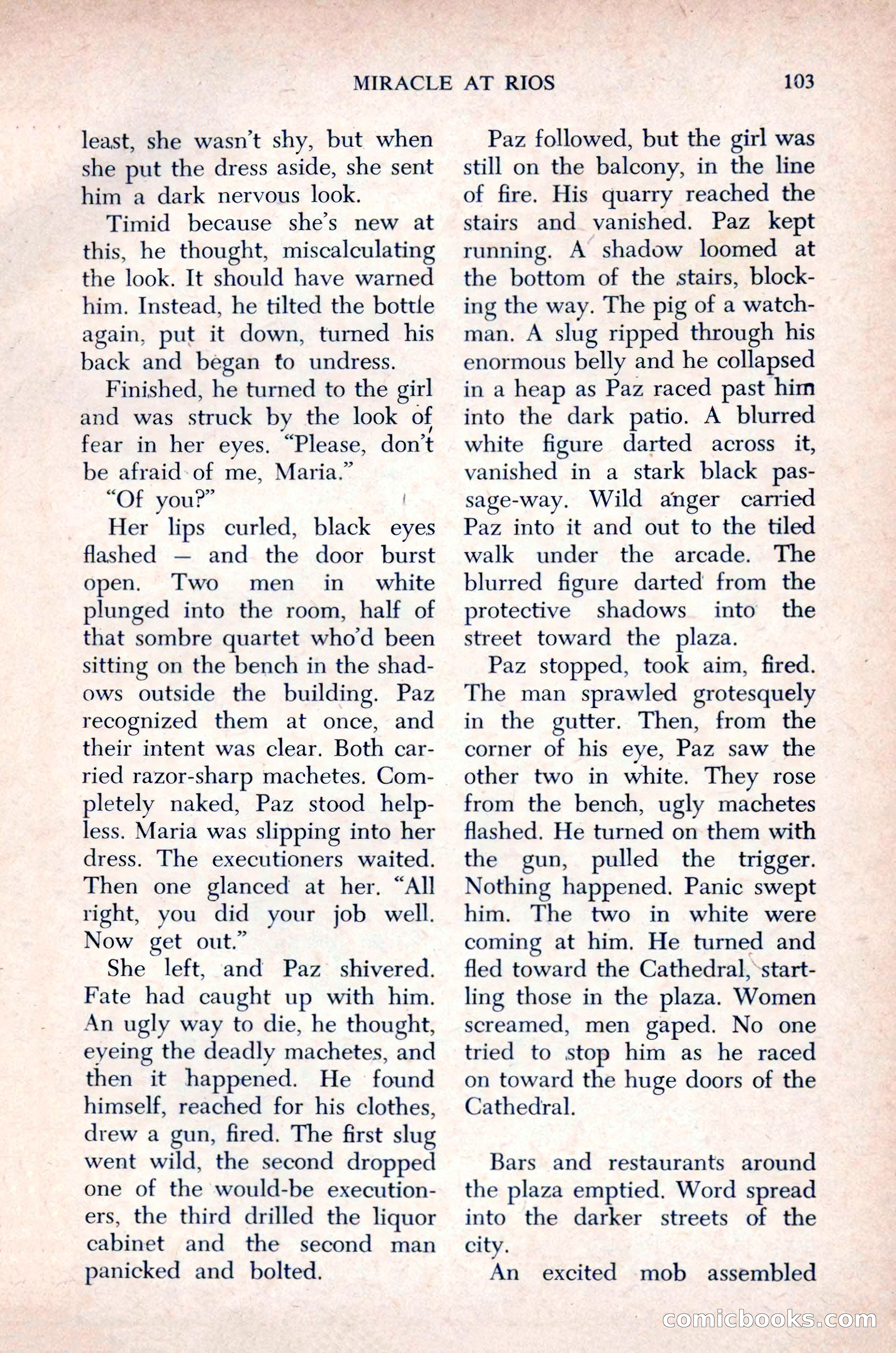 The Saint Mystery Magazine, December 1963 — page 105 of 164