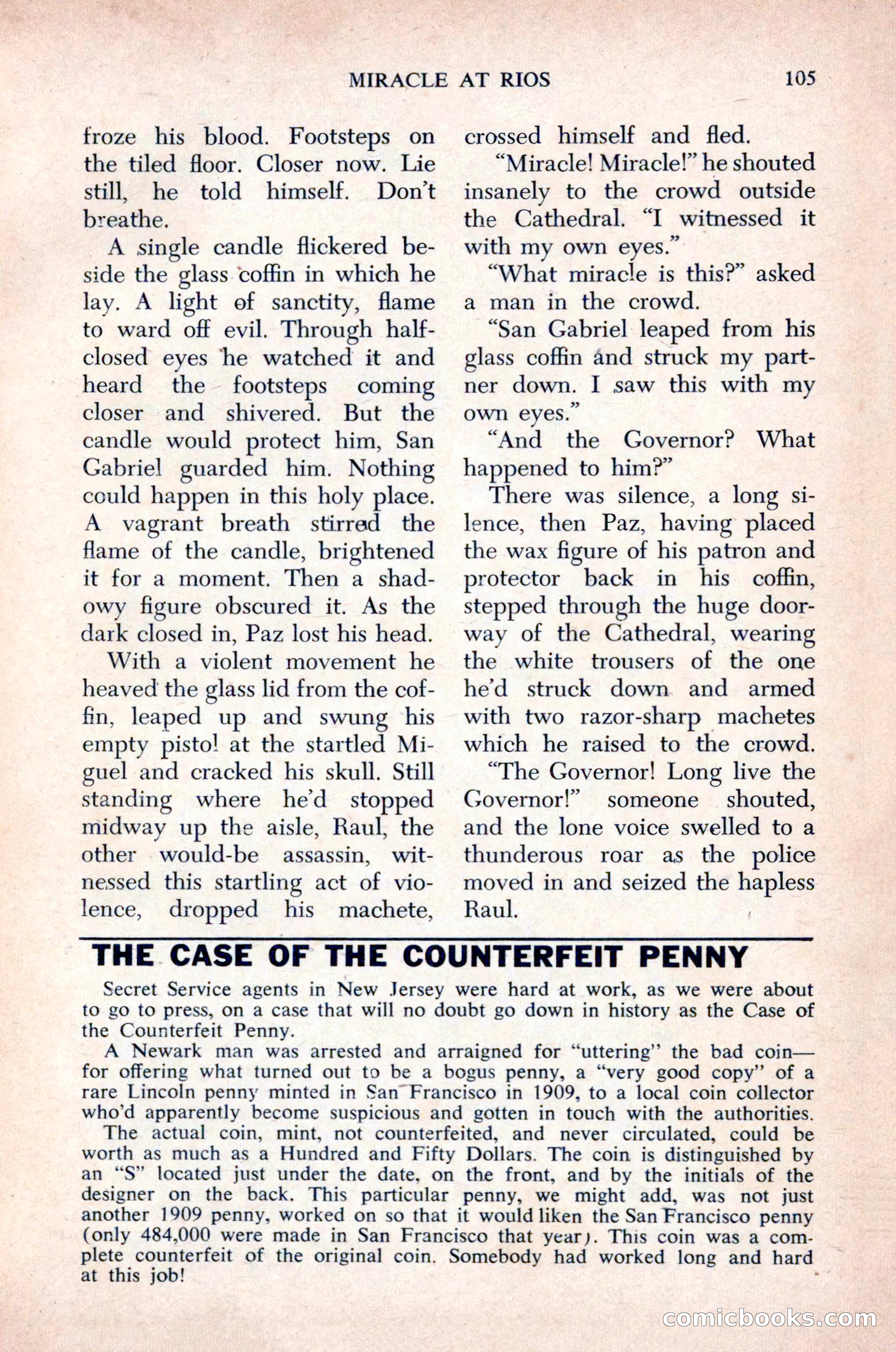 The Saint Mystery Magazine, December 1963 — page 107 of 164