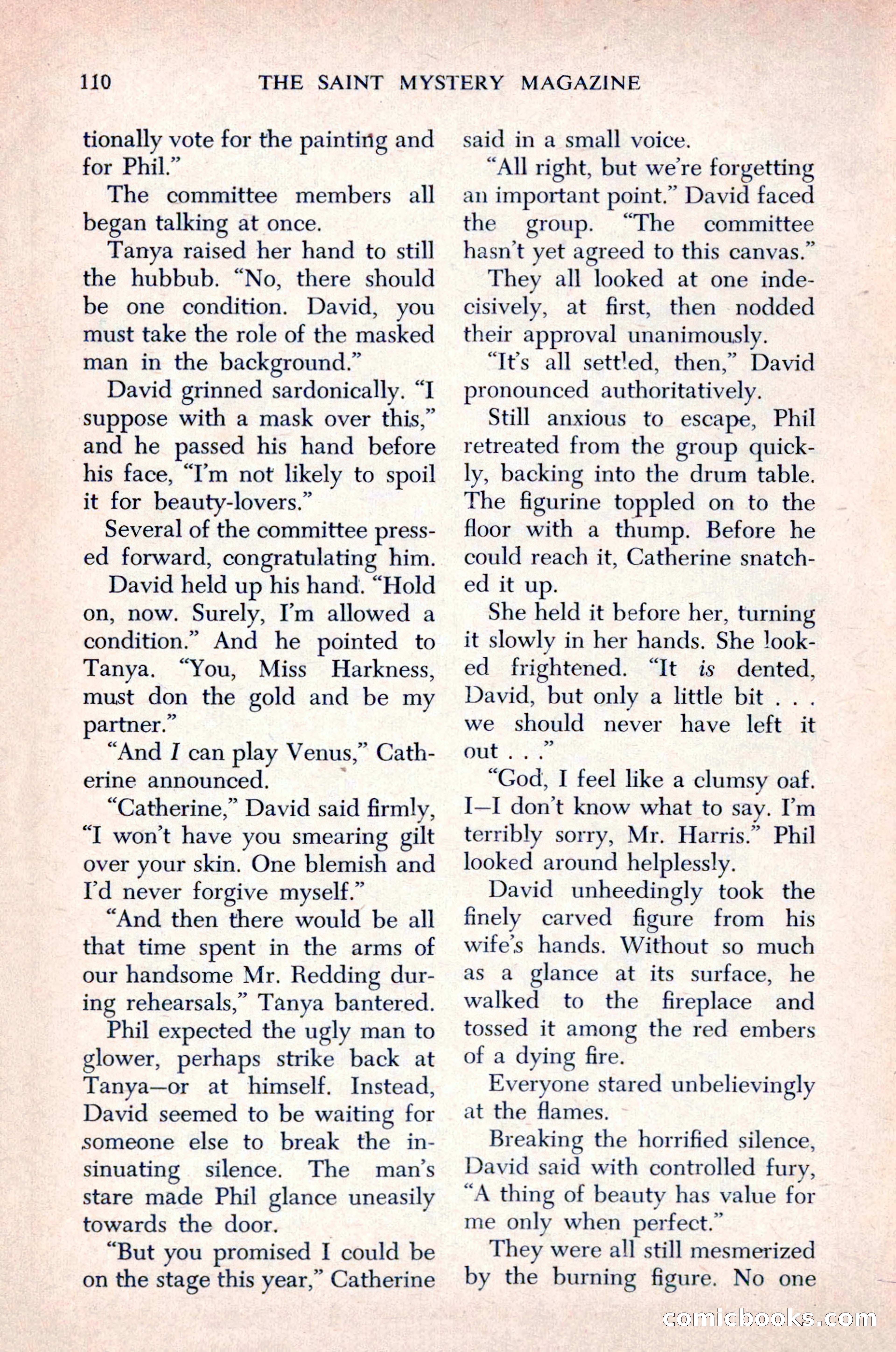 The Saint Mystery Magazine, December 1963 — page 112 of 164