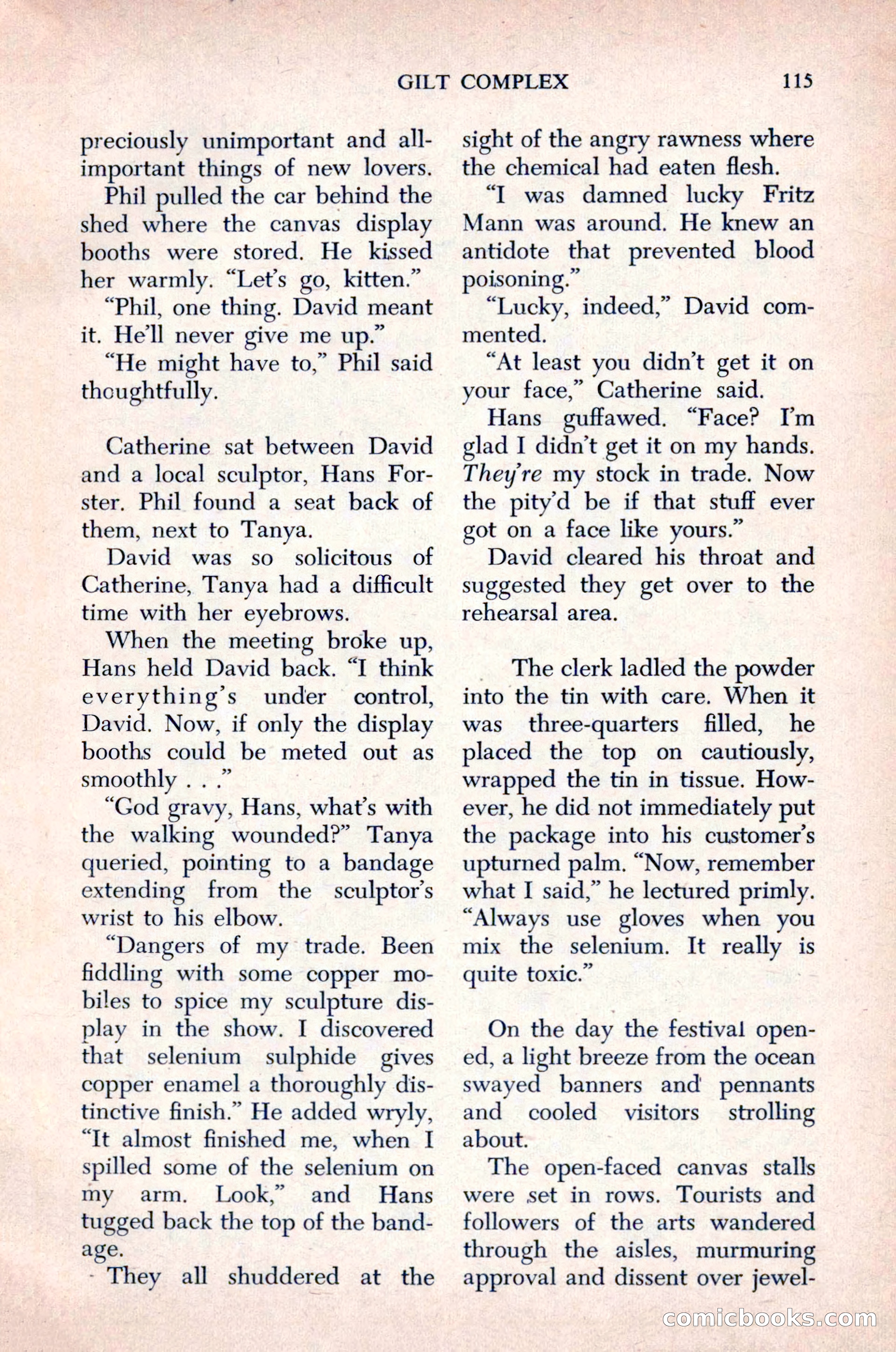 The Saint Mystery Magazine, December 1963 — page 117 of 164