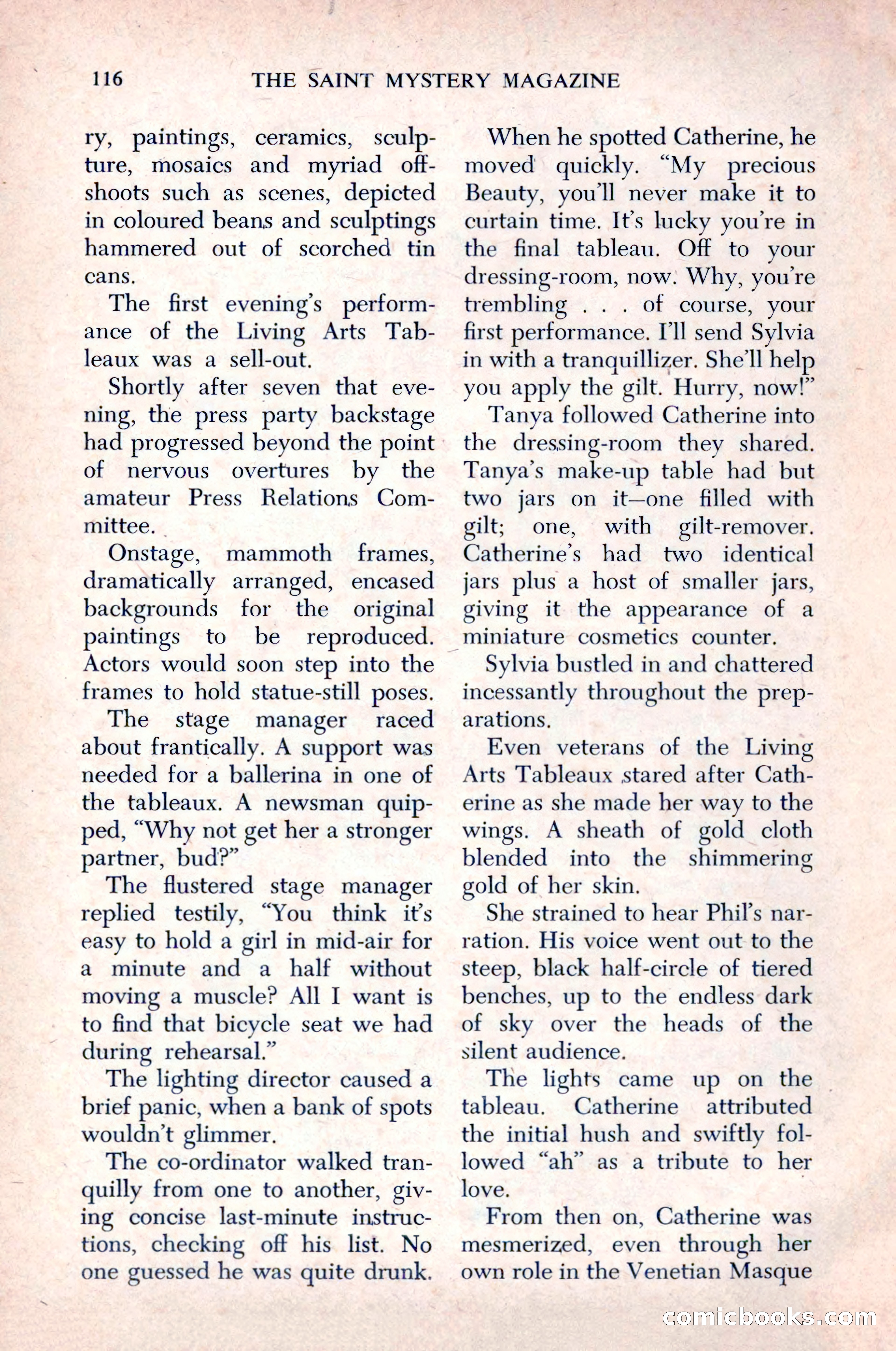 The Saint Mystery Magazine, December 1963 — page 118 of 164