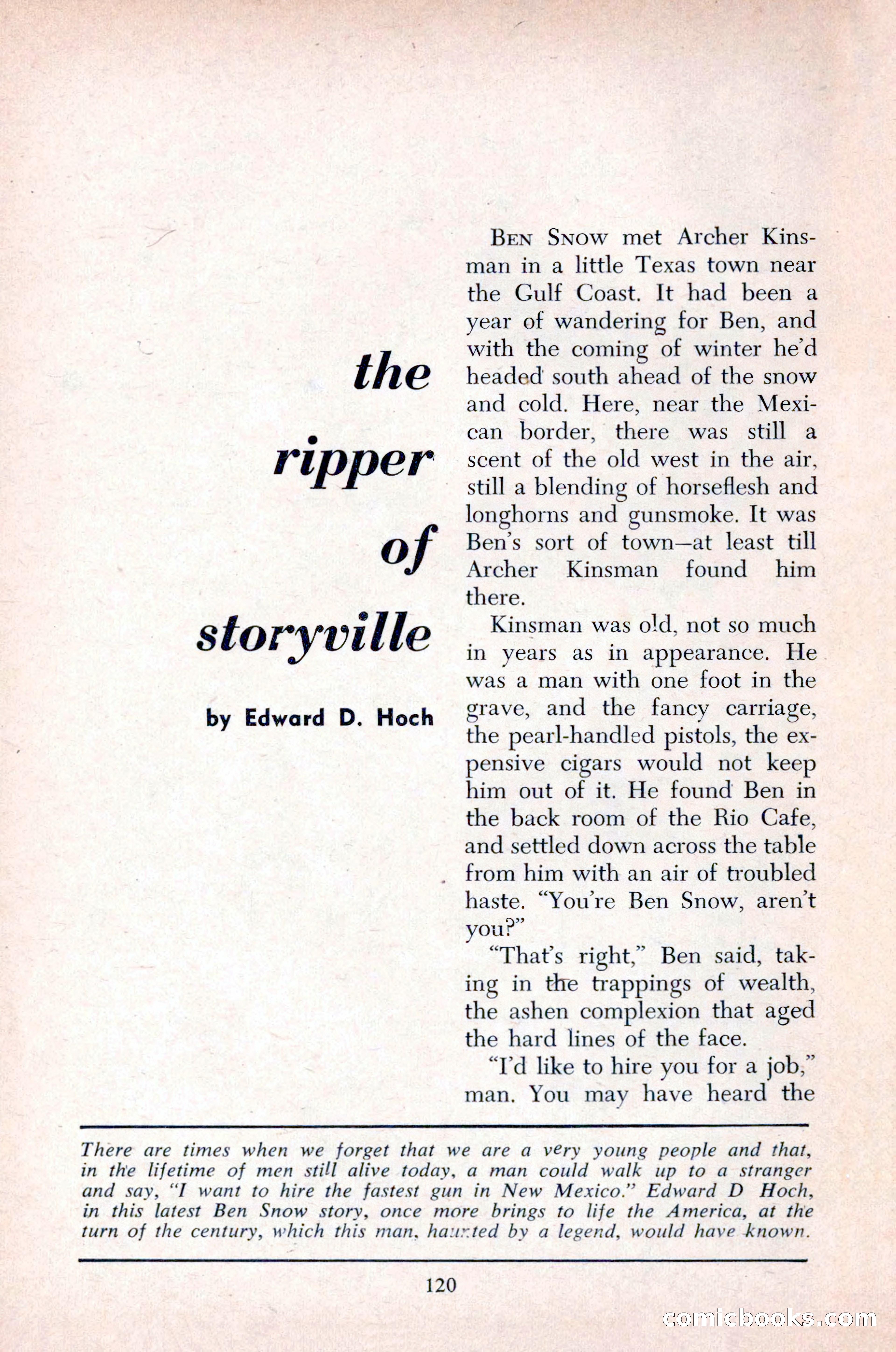 The Saint Mystery Magazine, December 1963 — page 122 of 164