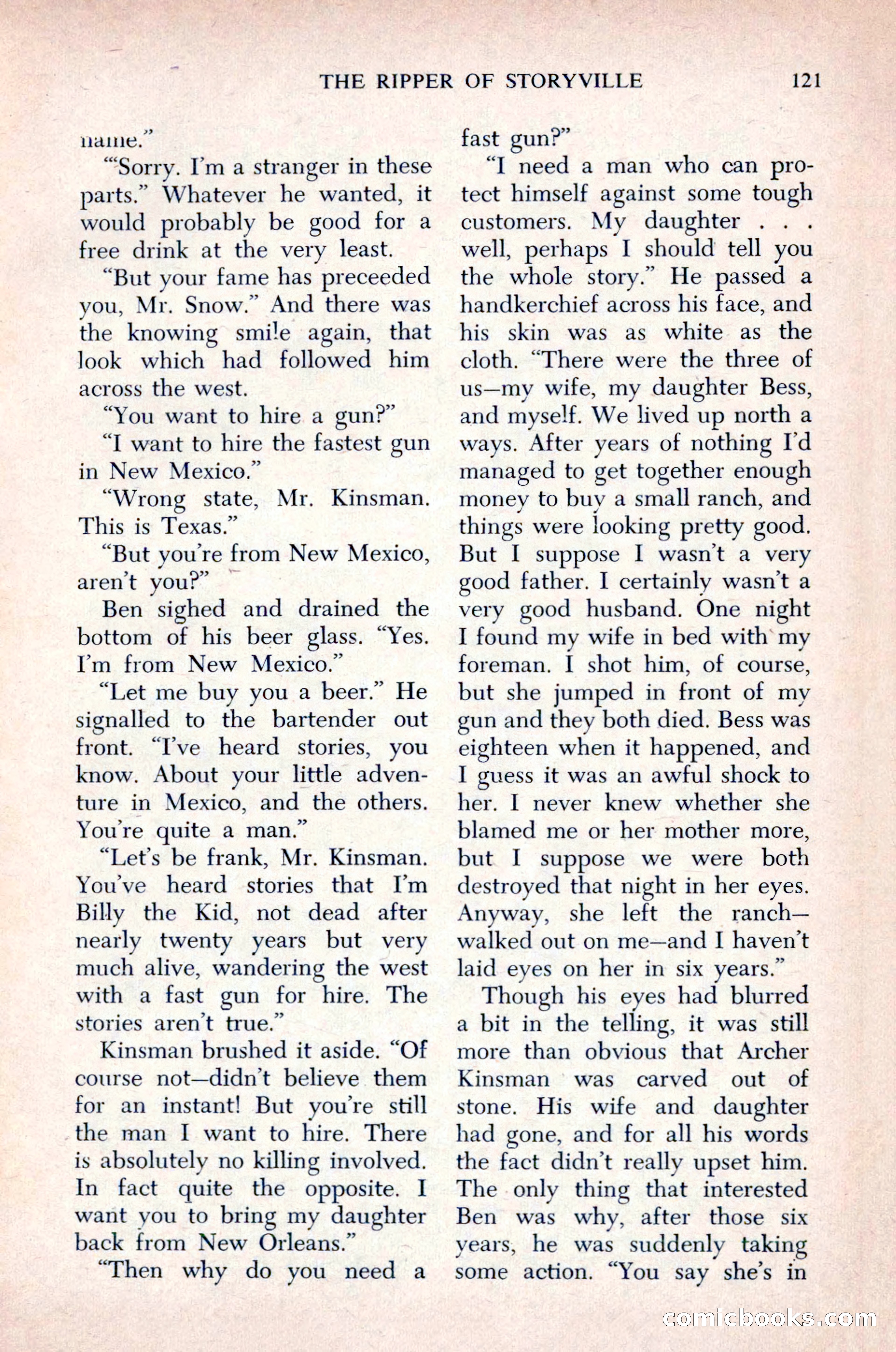 The Saint Mystery Magazine, December 1963 — page 123 of 164