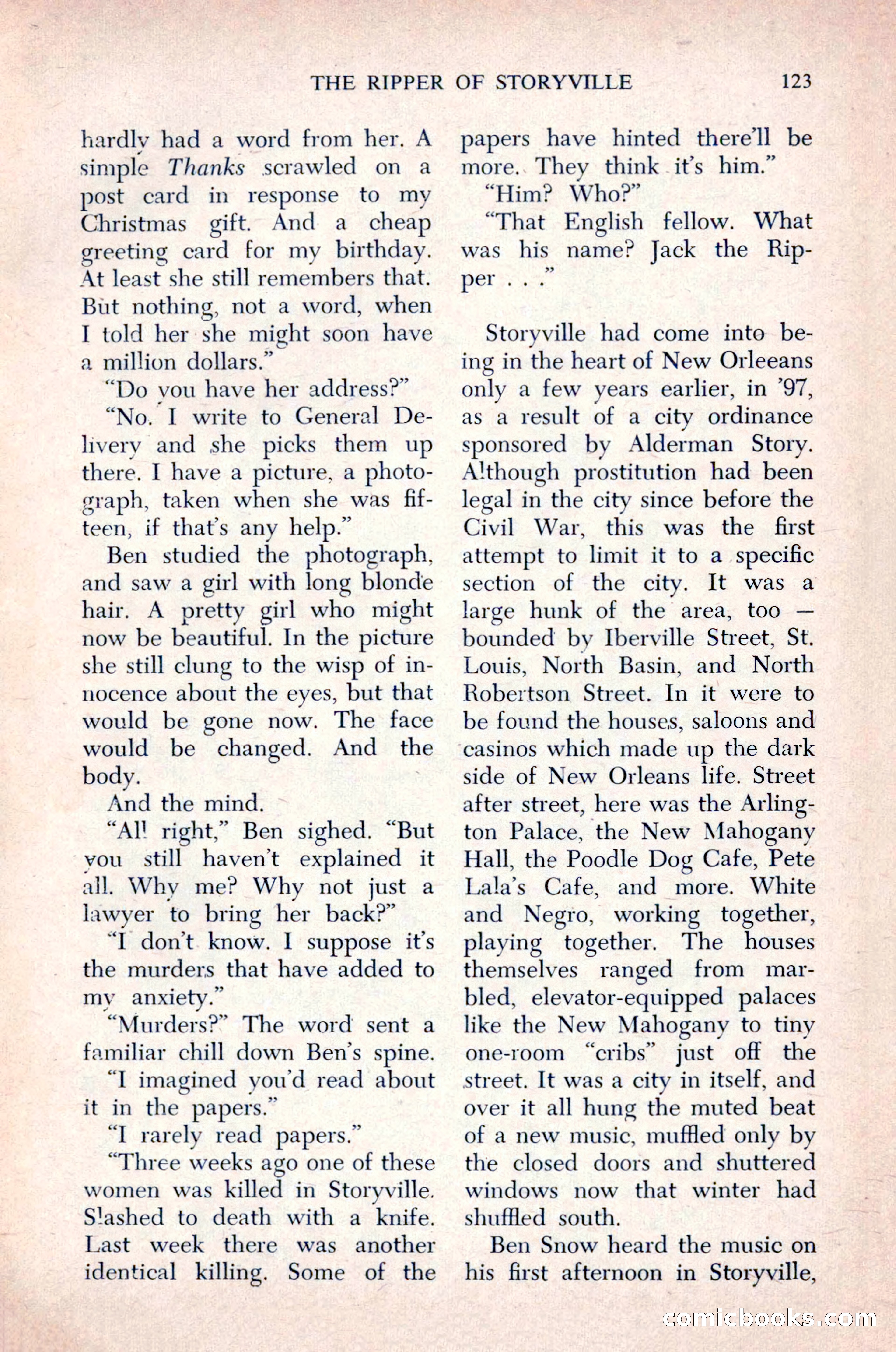 The Saint Mystery Magazine, December 1963 — page 125 of 164