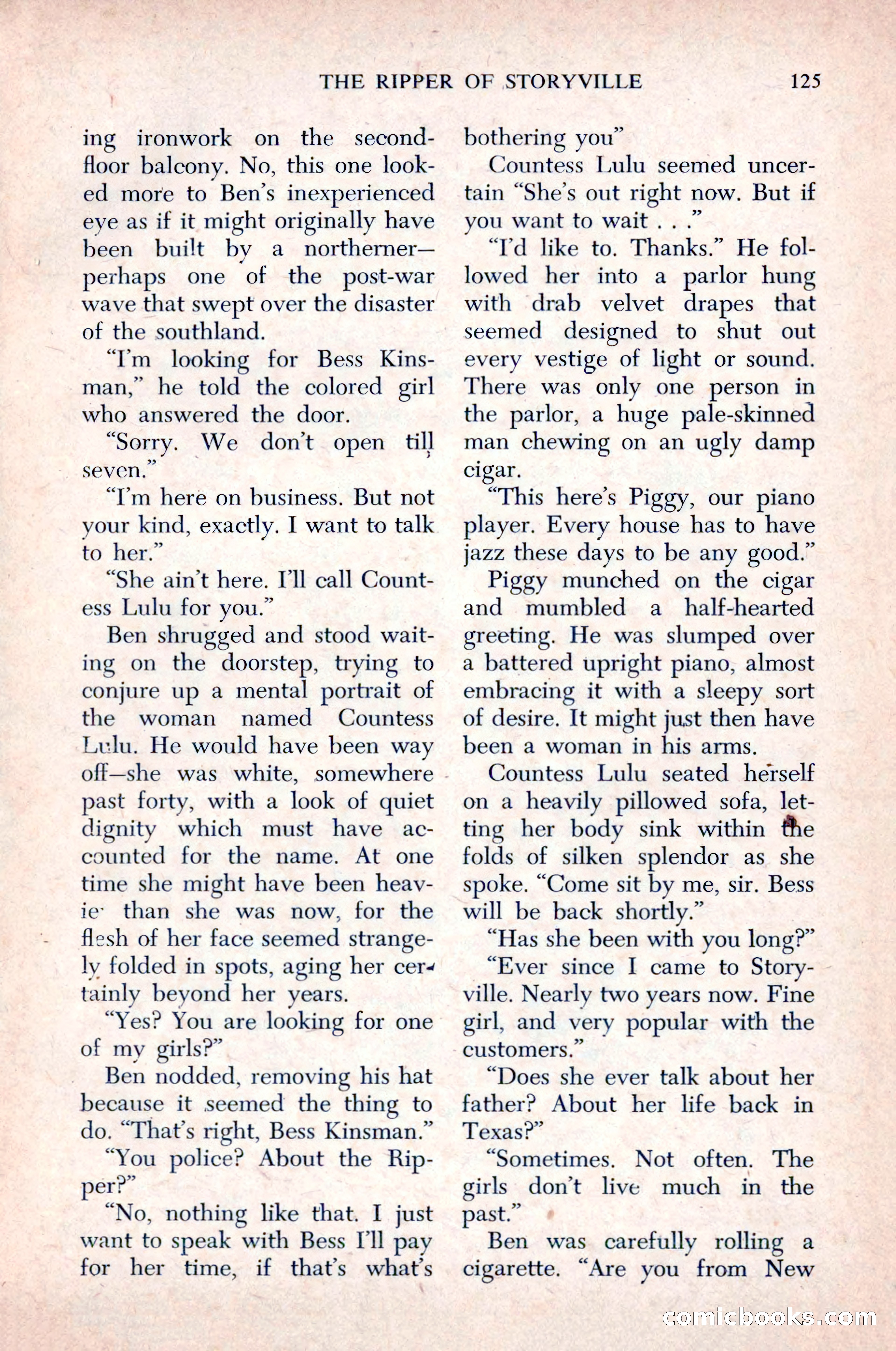 The Saint Mystery Magazine, December 1963 — page 127 of 164
