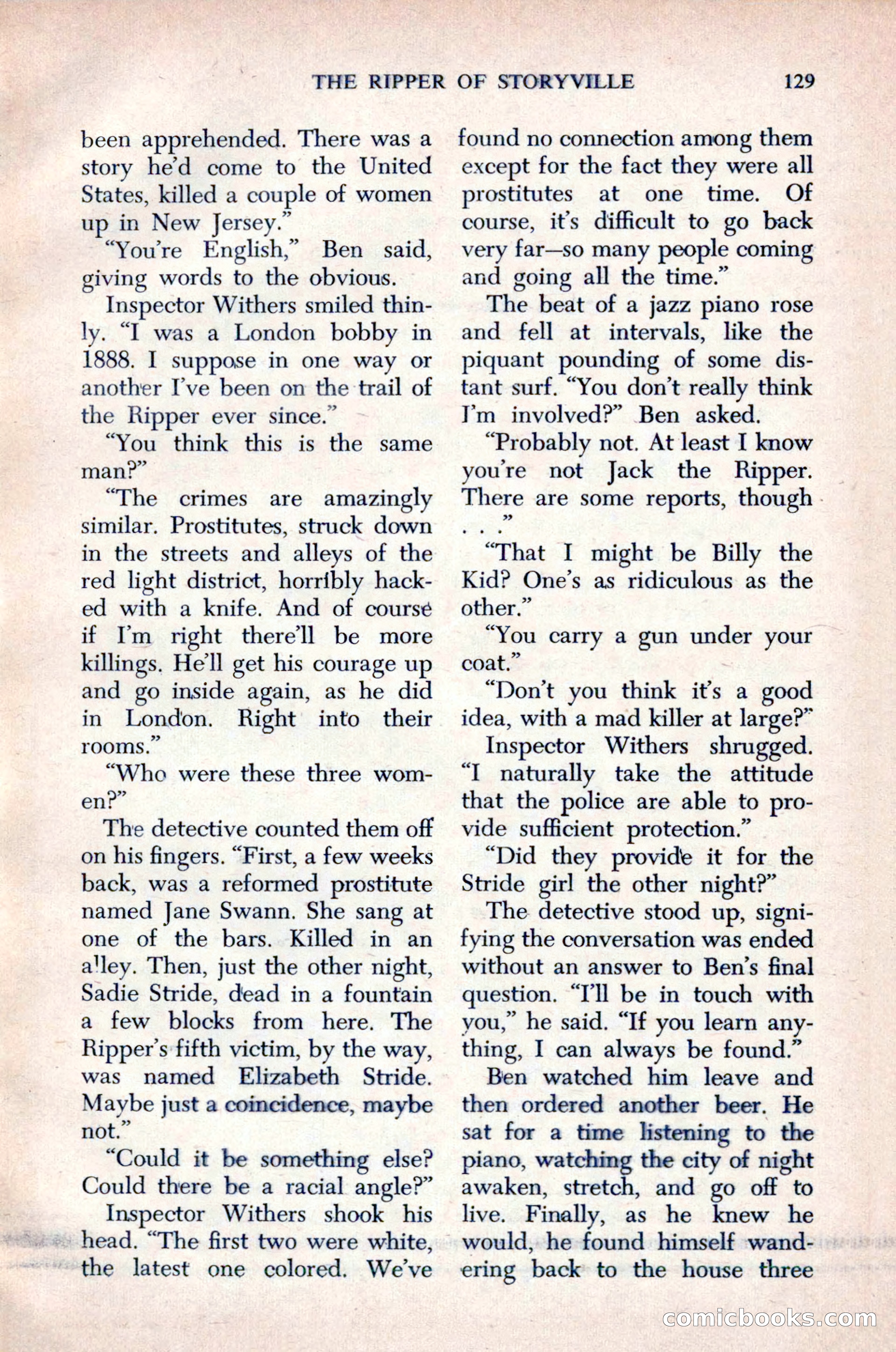 The Saint Mystery Magazine, December 1963 — page 131 of 164