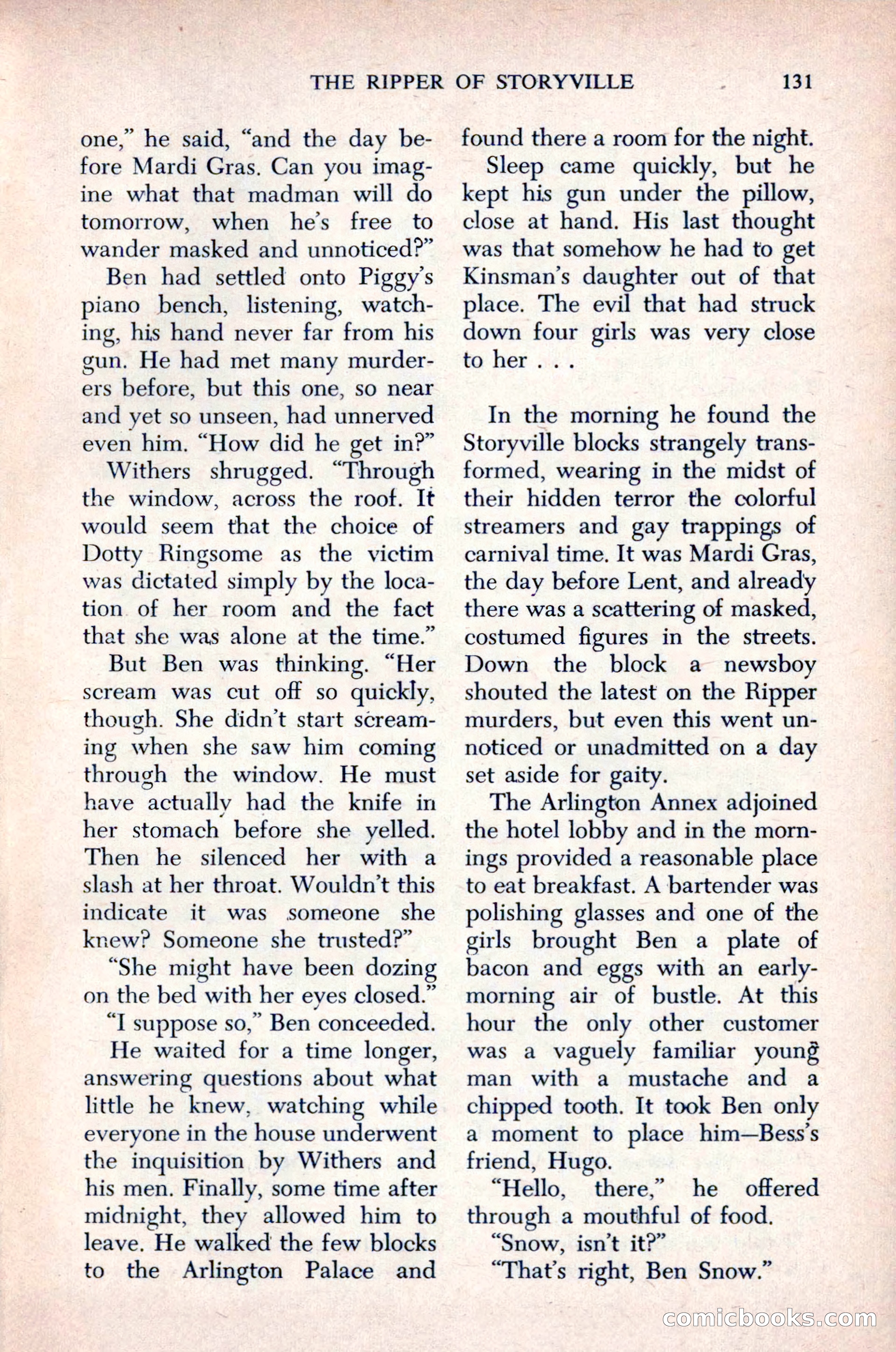 The Saint Mystery Magazine, December 1963 — page 133 of 164