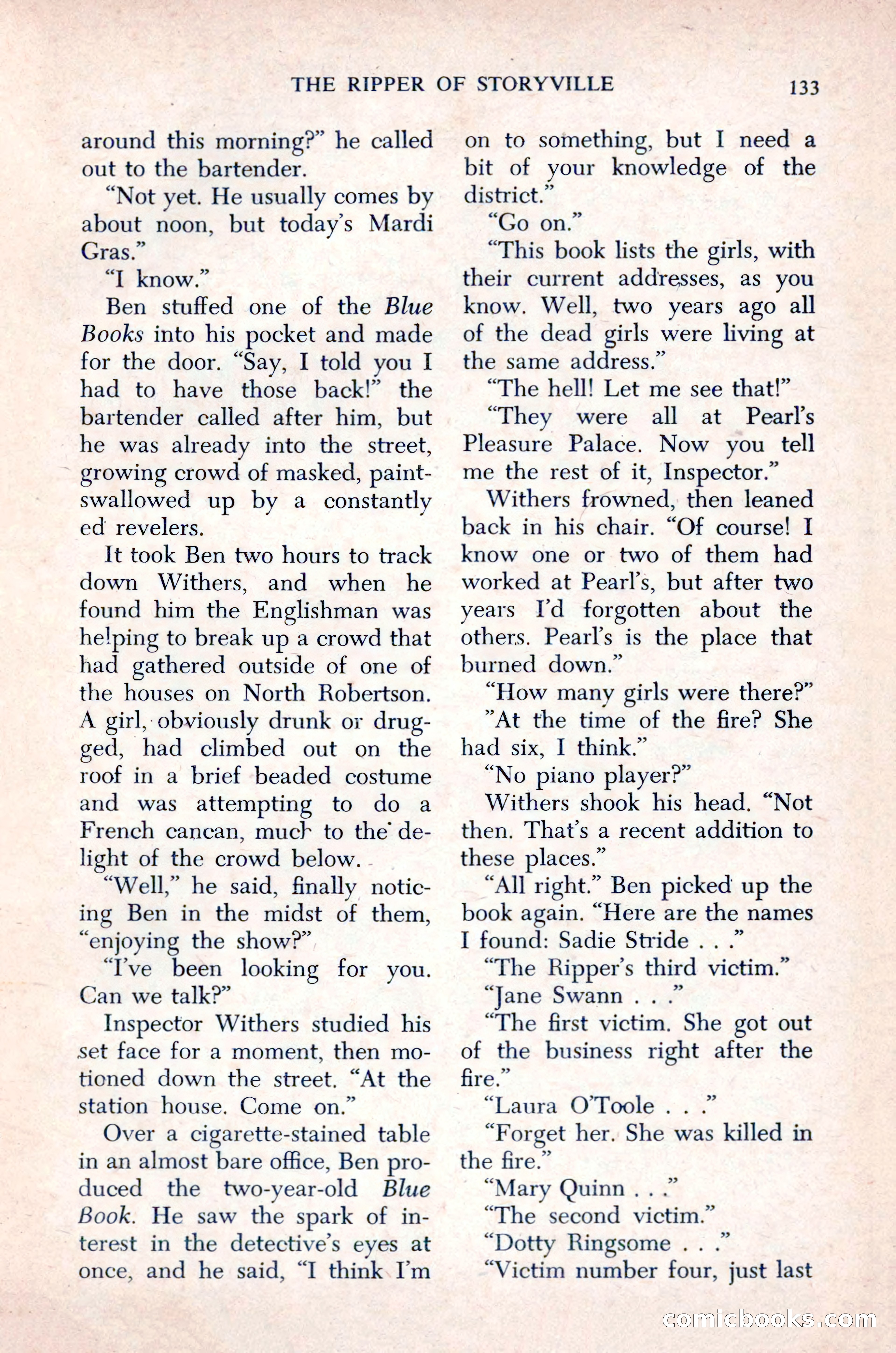 The Saint Mystery Magazine, December 1963 — page 135 of 164