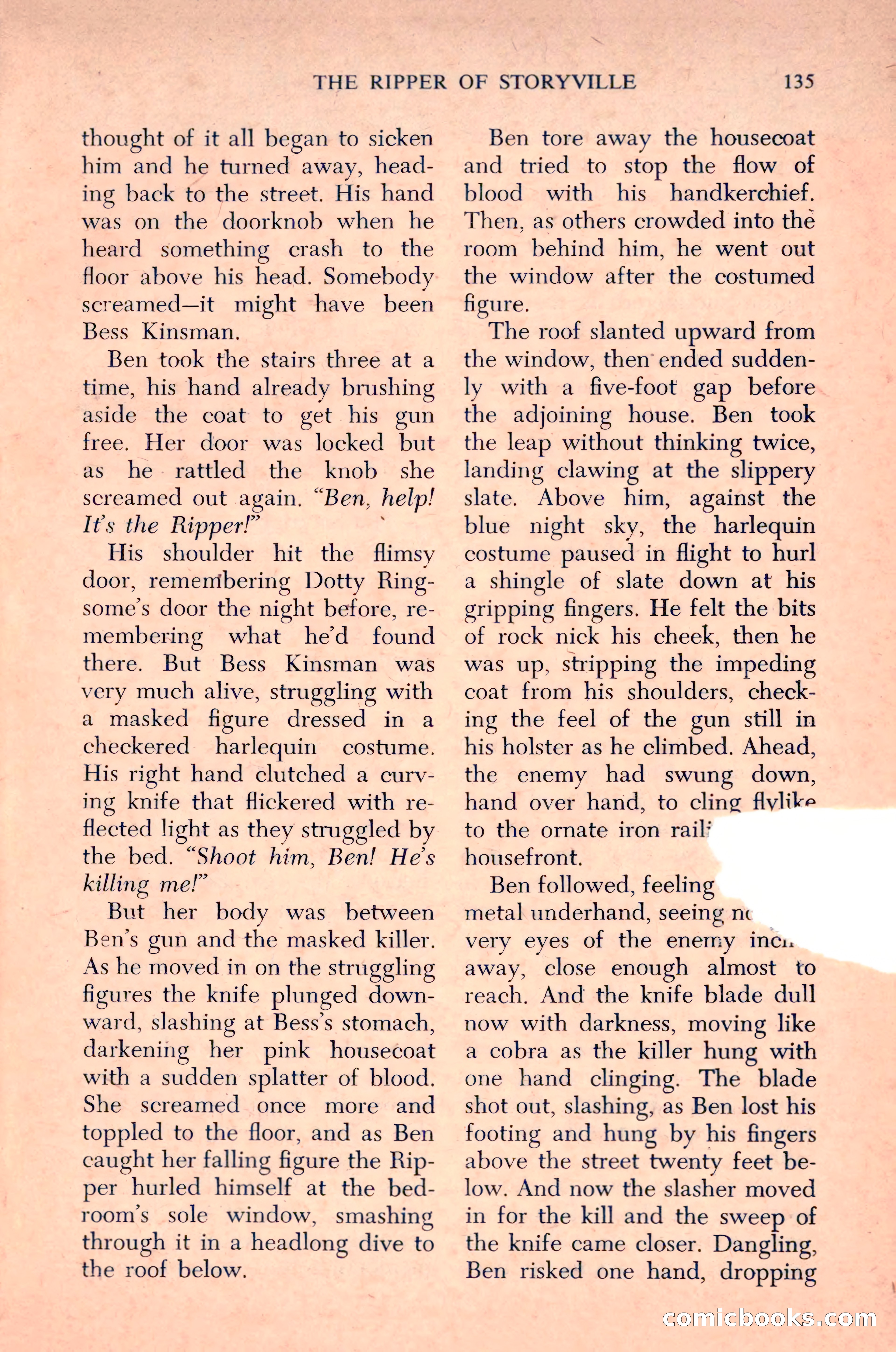 The Saint Mystery Magazine, December 1963 — page 137 of 164